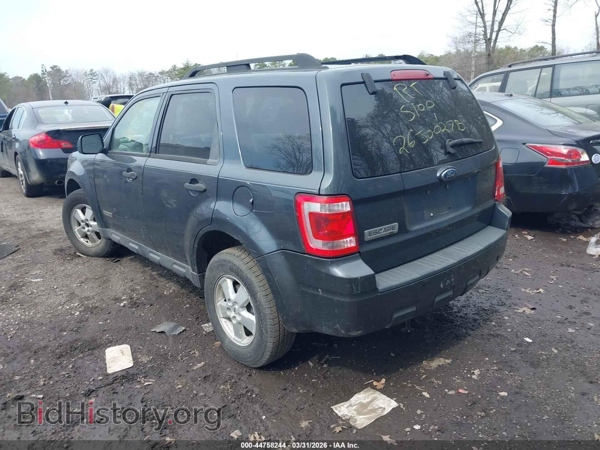 2008 FORD ESCAPE - VIN: 1FMCU03Z98KC64325 - Фото 3