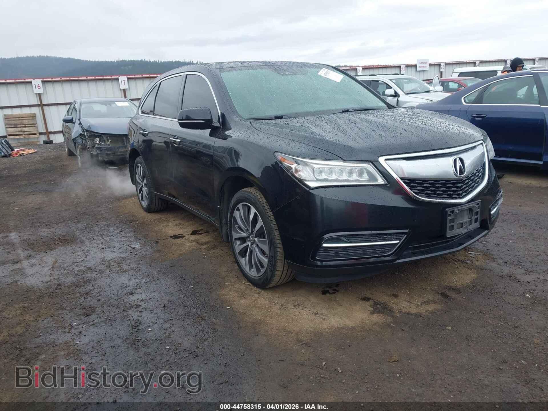 Фотография 5FRYD4H47GB016289 - ACURA MDX 2016