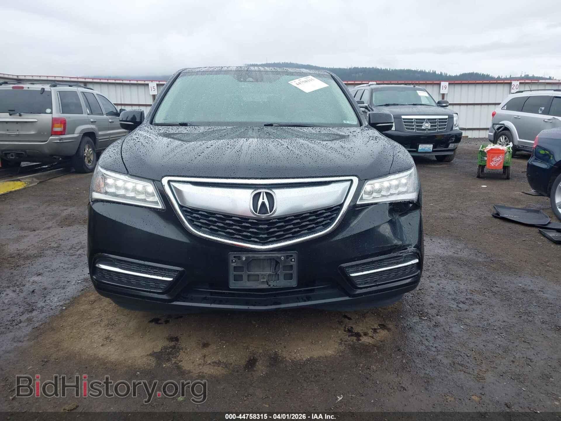 2016 ACURA MDX - VIN: 5FRYD4H47GB016289 - Фото 12