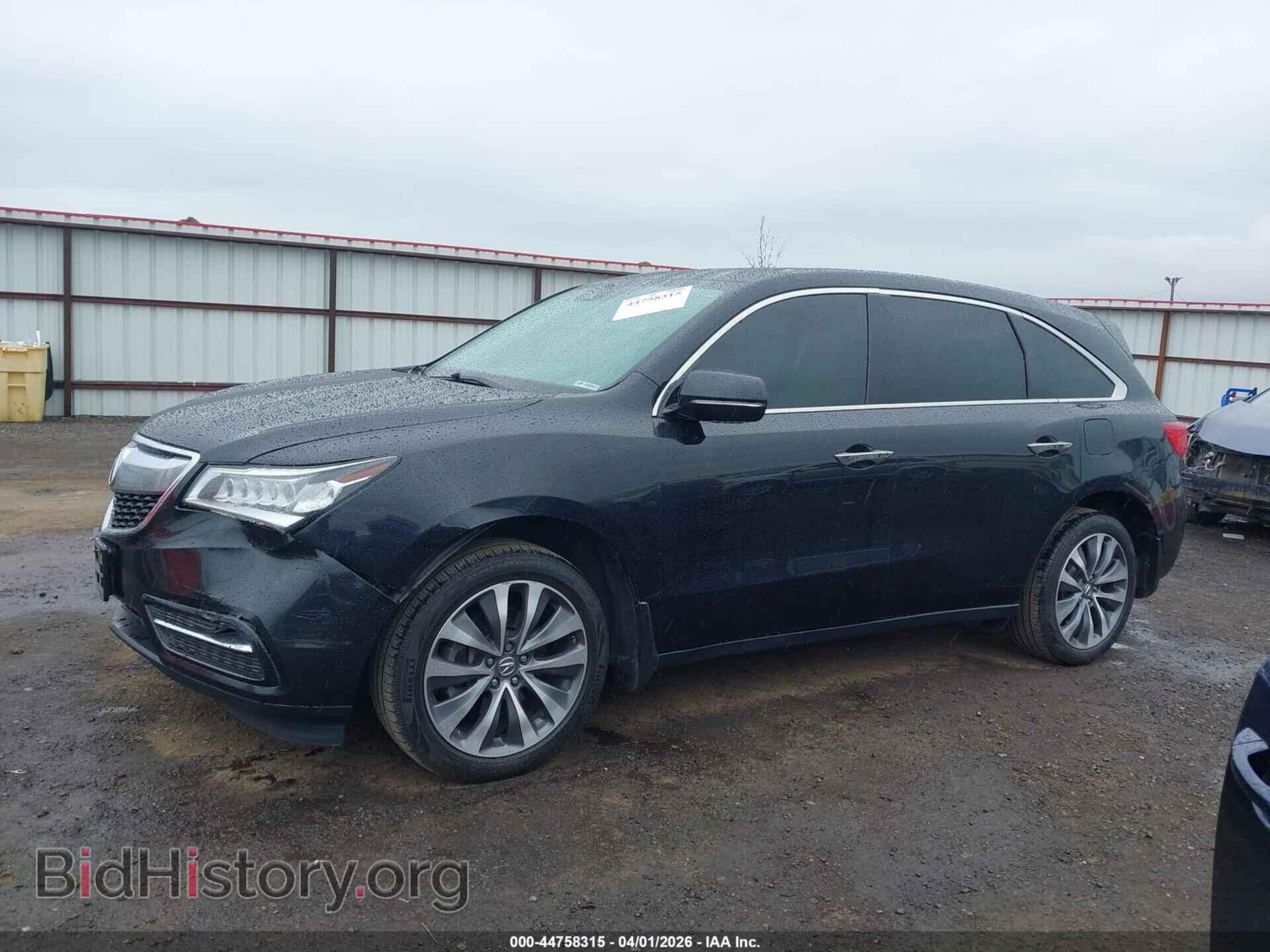 2016 ACURA MDX - VIN: 5FRYD4H47GB016289 - Фото 14