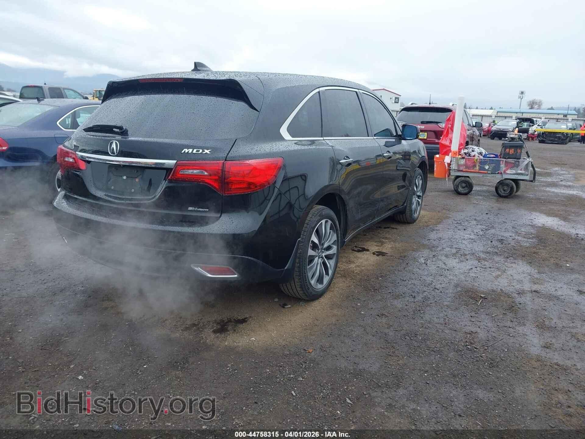 2016 ACURA MDX - VIN: 5FRYD4H47GB016289 - Фото 4