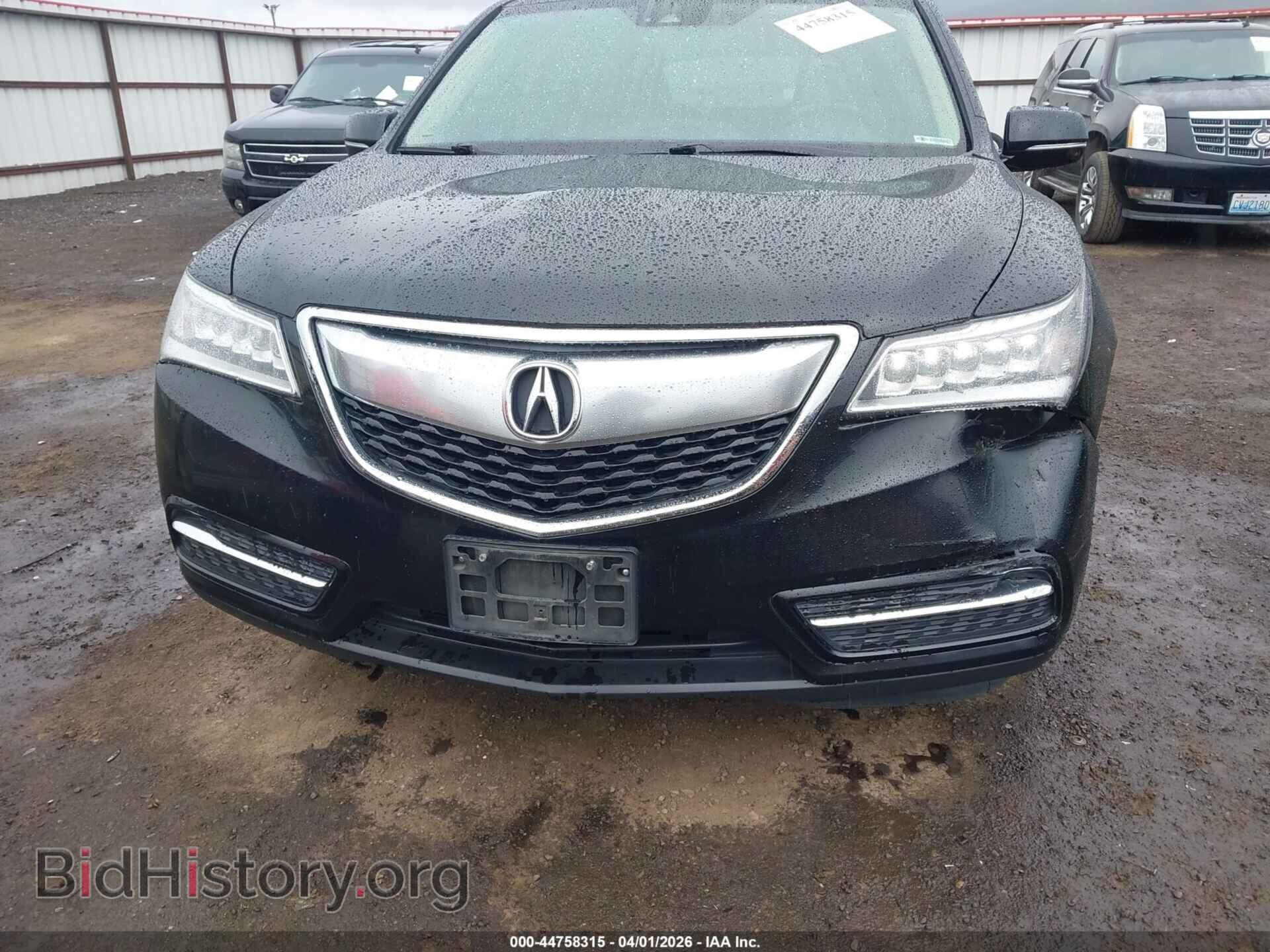 2016 ACURA MDX - VIN: 5FRYD4H47GB016289 - Фото 6