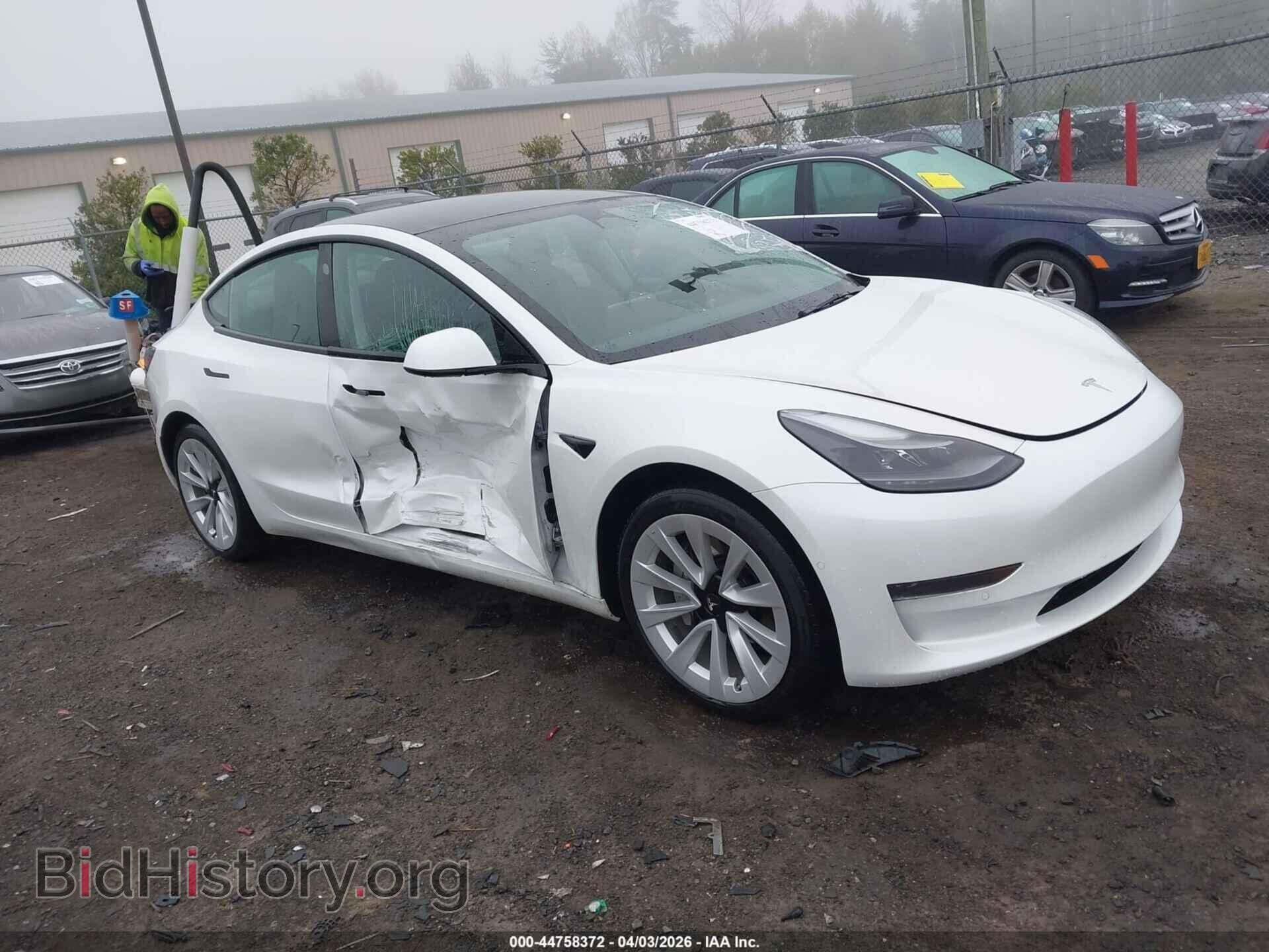 Фотография 5YJ3E1EA2NF165790 - TESLA MODEL 3 2022
