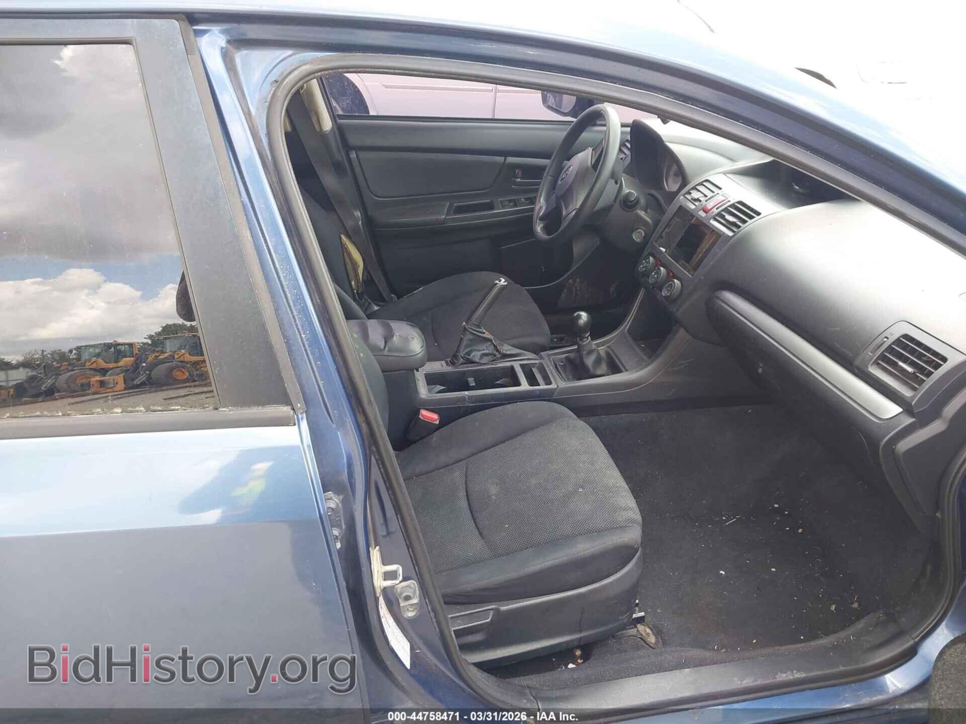 2012 SUBARU IMPREZA - VIN: JF1GPAA61CG236757 - Фото 5