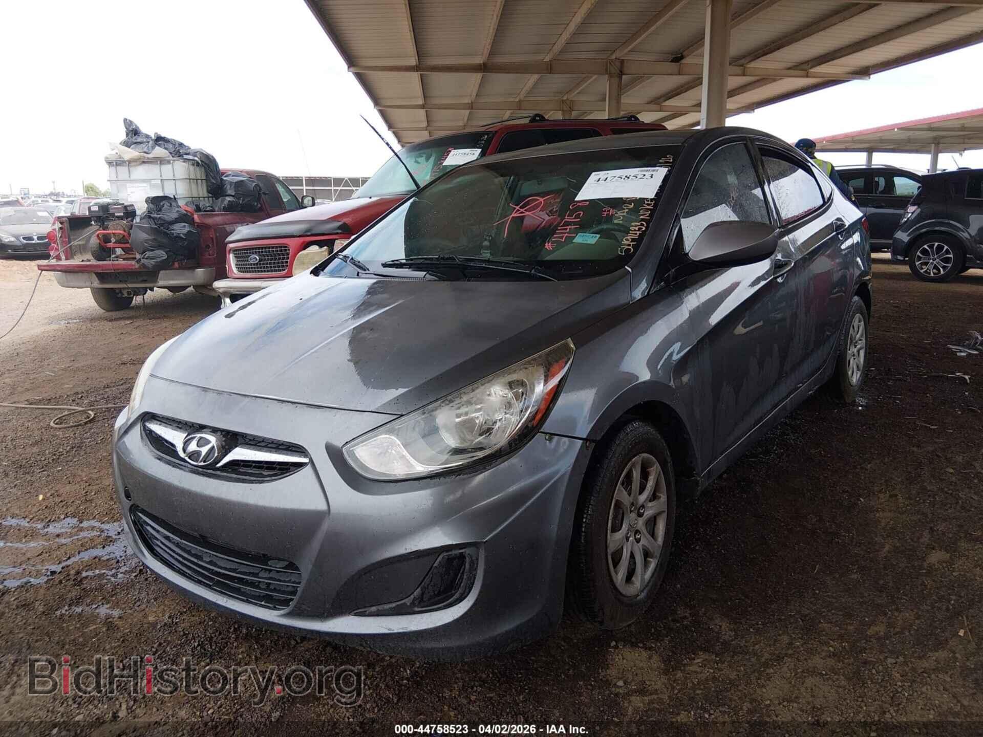 2013 HYUNDAI ACCENT - VIN: KMHCT4AE1DU549433 - Фото 2