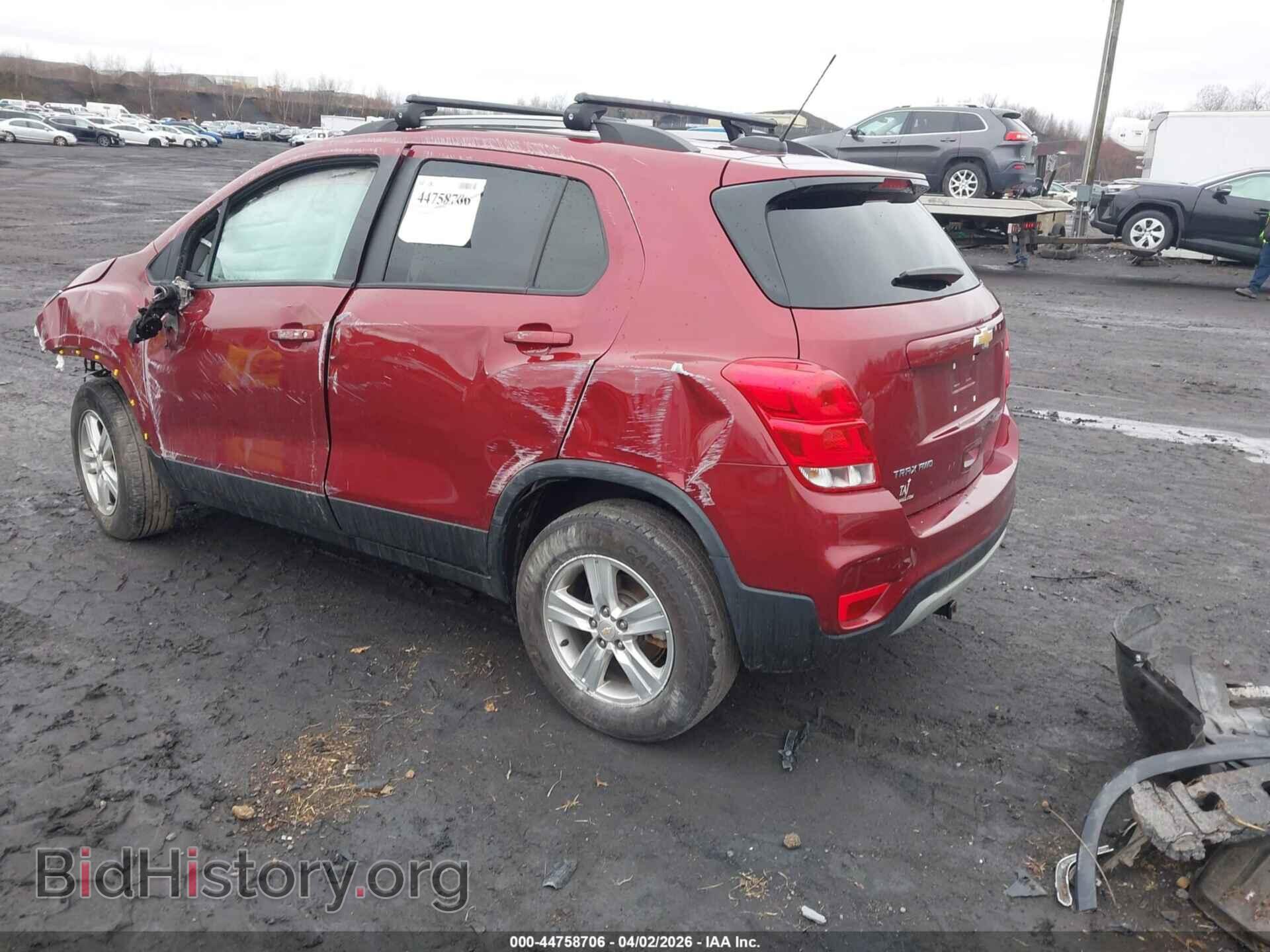 2022 CHEVROLET TRAX - VIN: KL7CJPSM4NB558154 - Фото 3