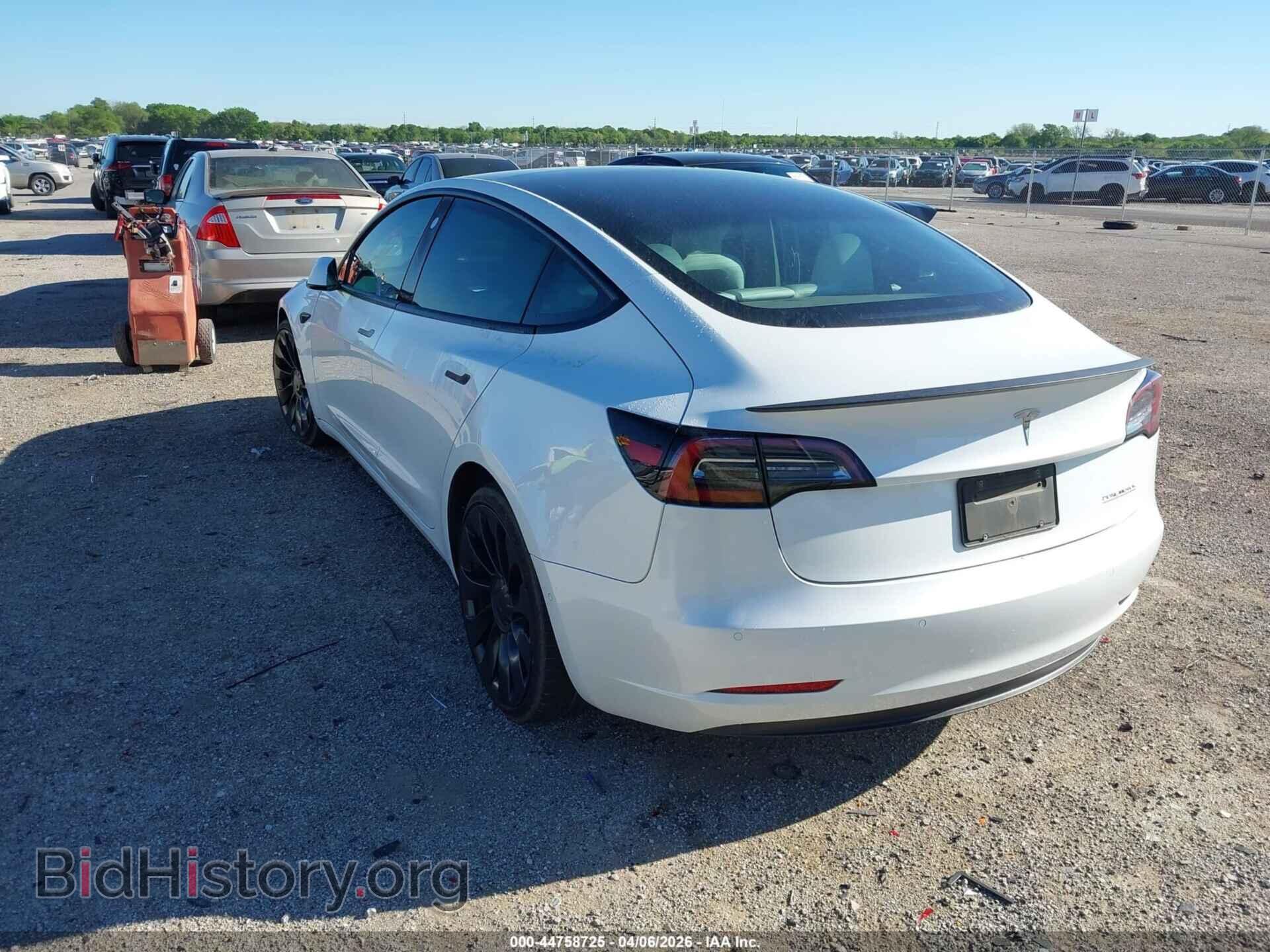 2022 TESLA MODEL 3 - VIN: 5YJ3E1EC6NF278899 - Фото 3