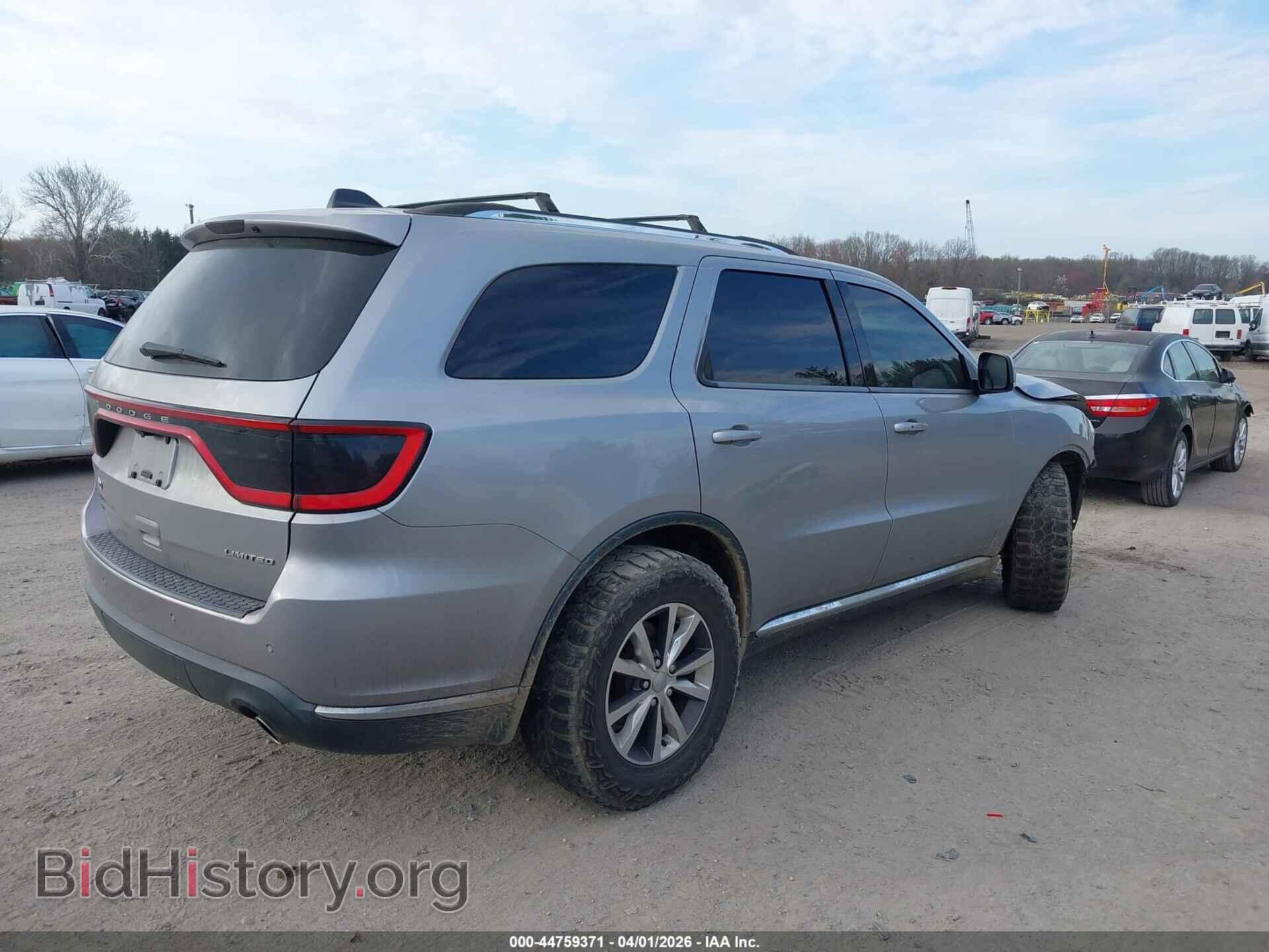 2016 DODGE DURANGO - VIN: 1C4RDJDG7GC412823 - Фото 4