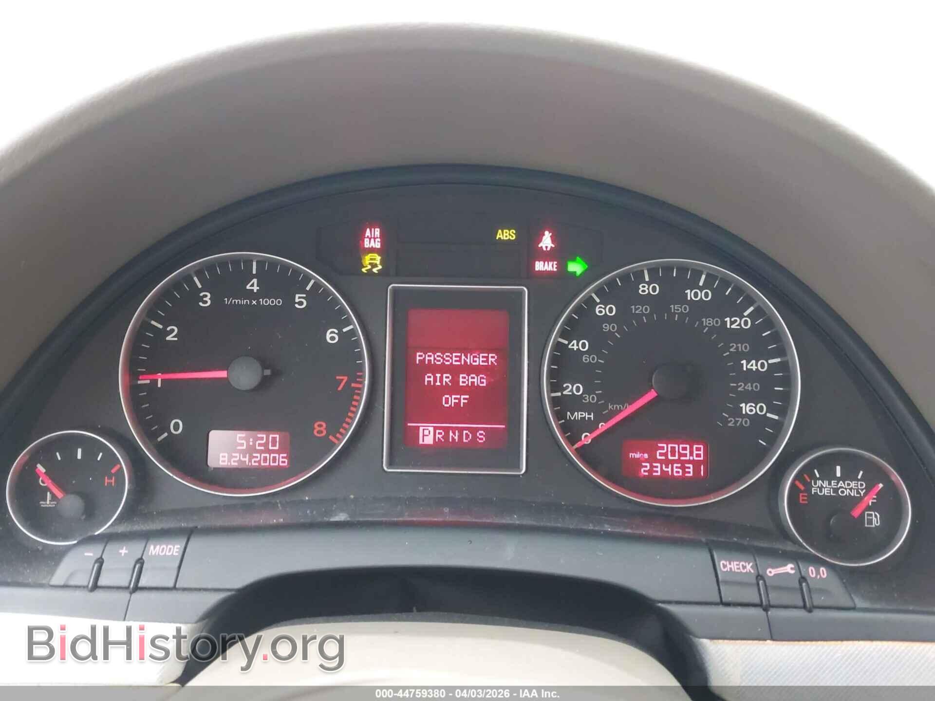 2008 AUDI A4 - VIN: WAUDF78E68A056021 - Photo 7