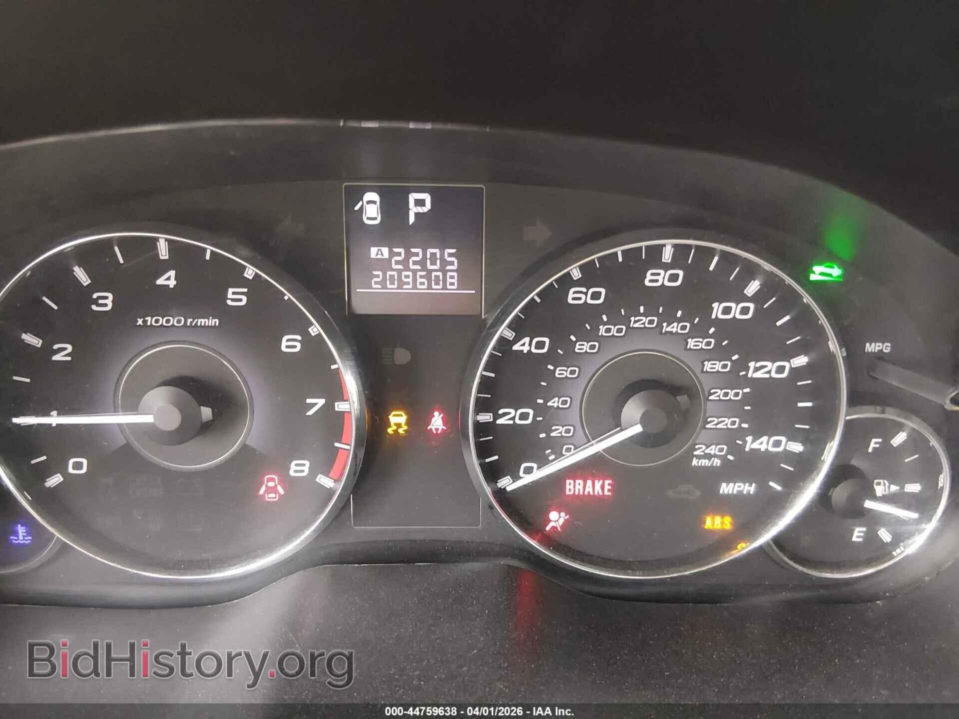 2011 SUBARU OUTBACK - VIN: 4S4BRBCC2B3357337 - Фото 16