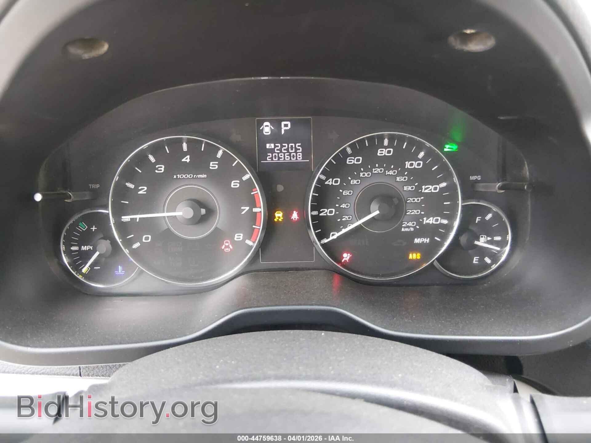 2011 SUBARU OUTBACK - VIN: 4S4BRBCC2B3357337 - Фото 7