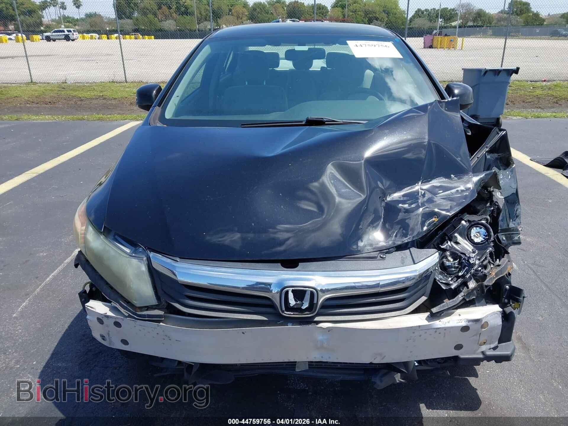 2012 HONDA CIVIC - VIN: 19XFB2F59CE100631 - Фото 12