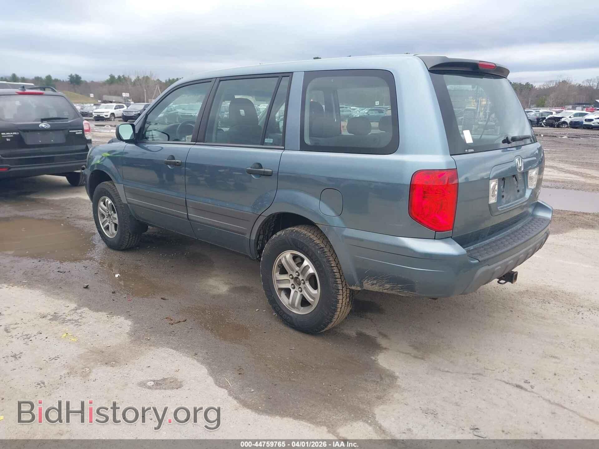2005 HONDA PILOT - VIN: 2HKYF18185H557575 - Фото 3