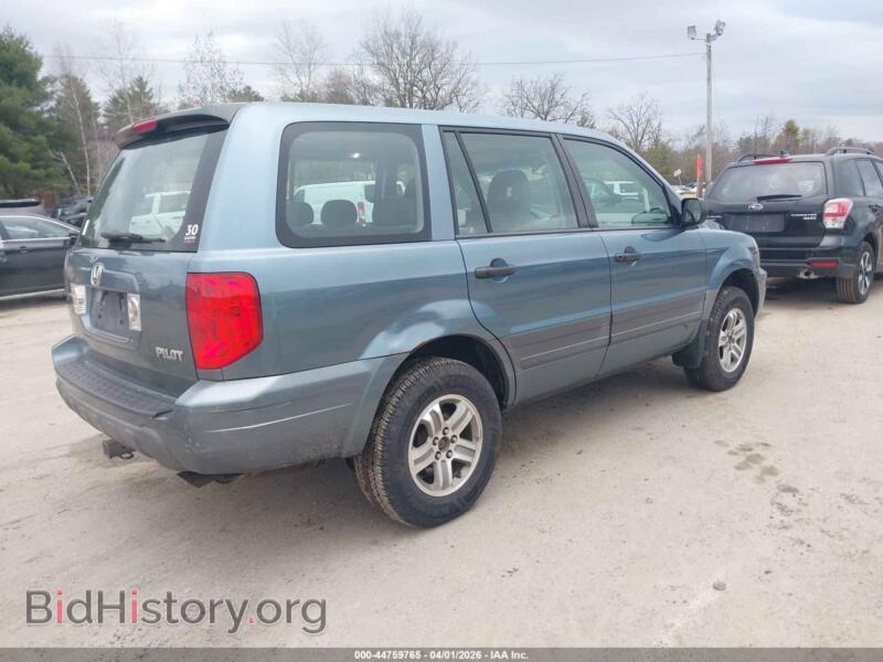 2005 Honda PILOT (VIN 2HKYF18185H557575) — фото 4 из 11