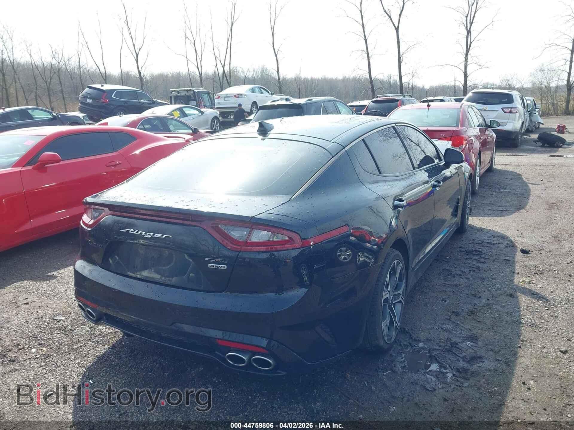 2020 KIA STINGER - VIN: KNAE15LA7L6077208 - Фото 4