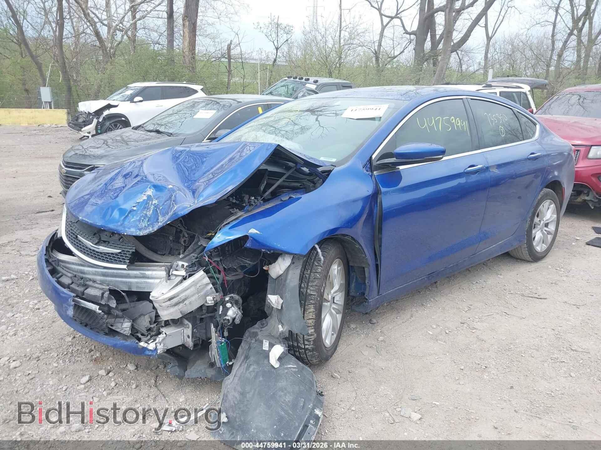 2015 CHRYSLER 200 - VIN: 1C3CCCCB4FN735390 - Фото 2