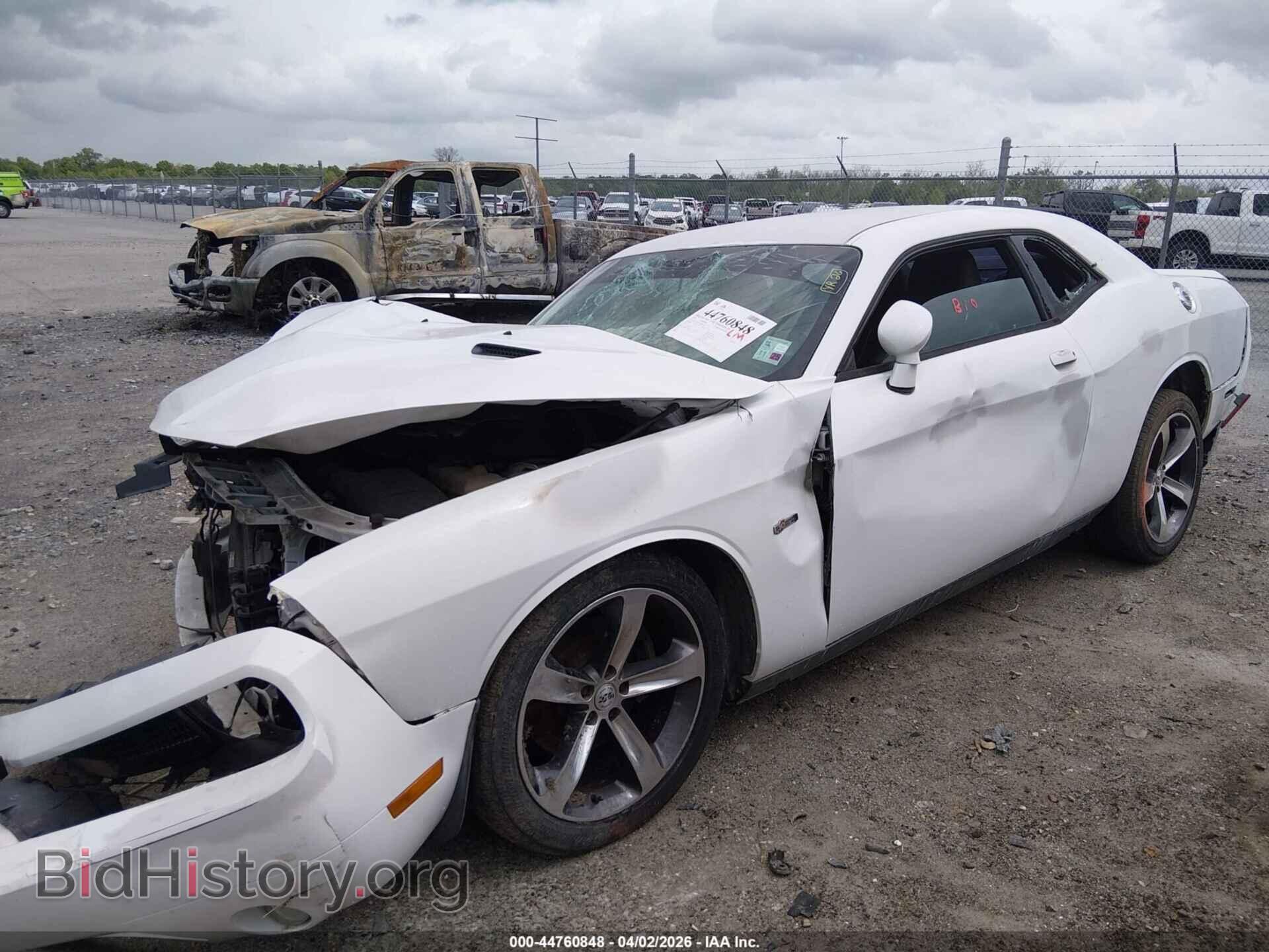 2014 DODGE CHALLENGER - VIN: 2C3CDYAG4EH298247 - Фото 2