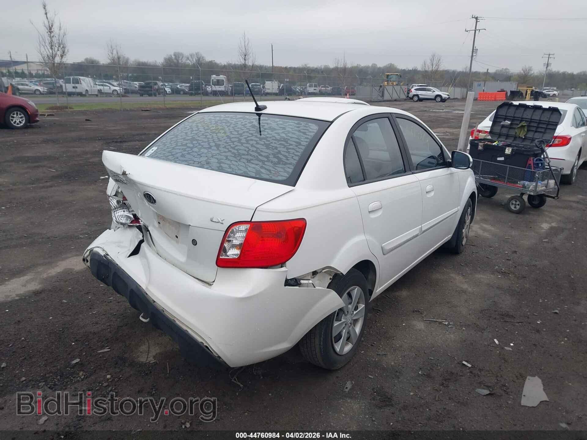 2010 KIA RIO - VIN: KNADH4A3XA6654459 - Фото 4