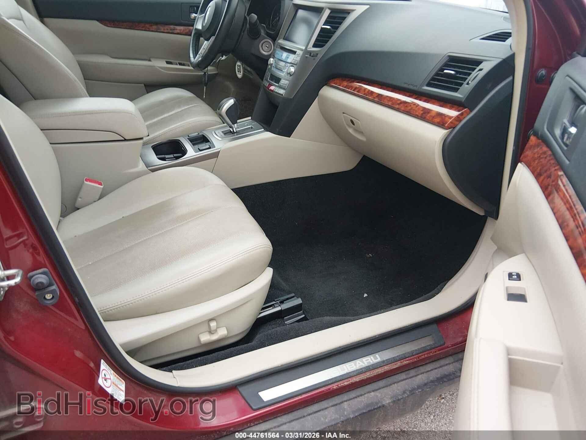 2011 SUBARU OUTBACK - VIN: 4S4BRELC2B2346765 - Фото 5
