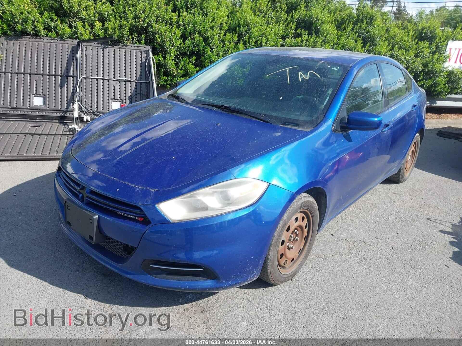 2014 DODGE DART - VIN: 1C3CDFAA0ED721418 - Photo 2