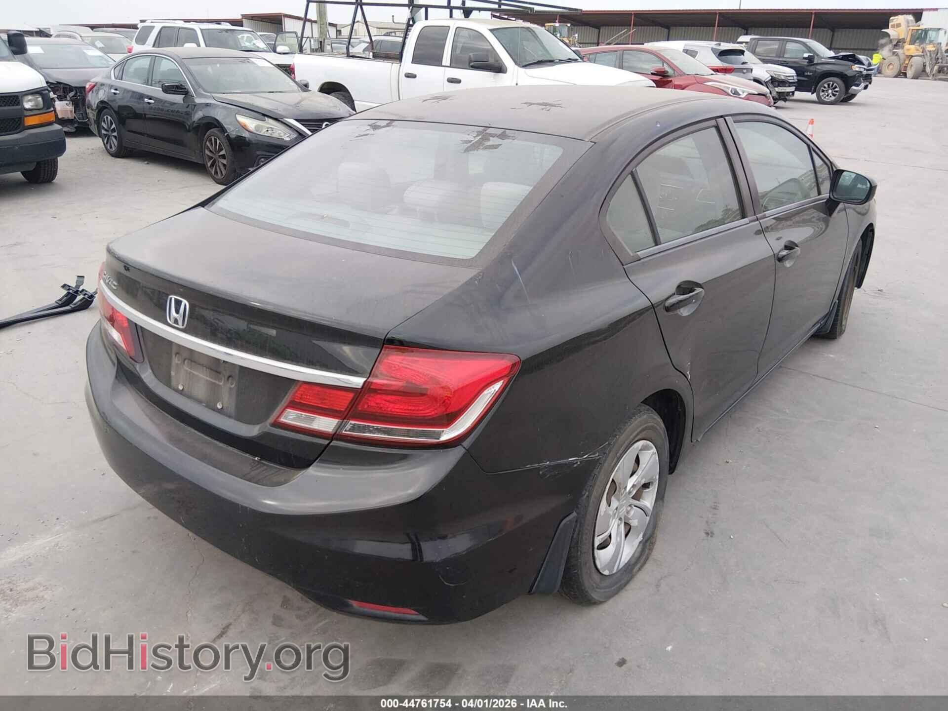 2014 HONDA CIVIC - VIN: 19XFB2F52EE069757 - Фото 4