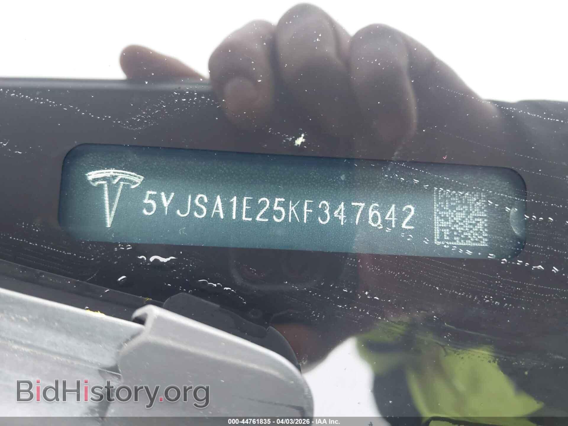 2019 TESLA MODEL S - VIN: 5YJSA1E25KF347642 - Photo 9