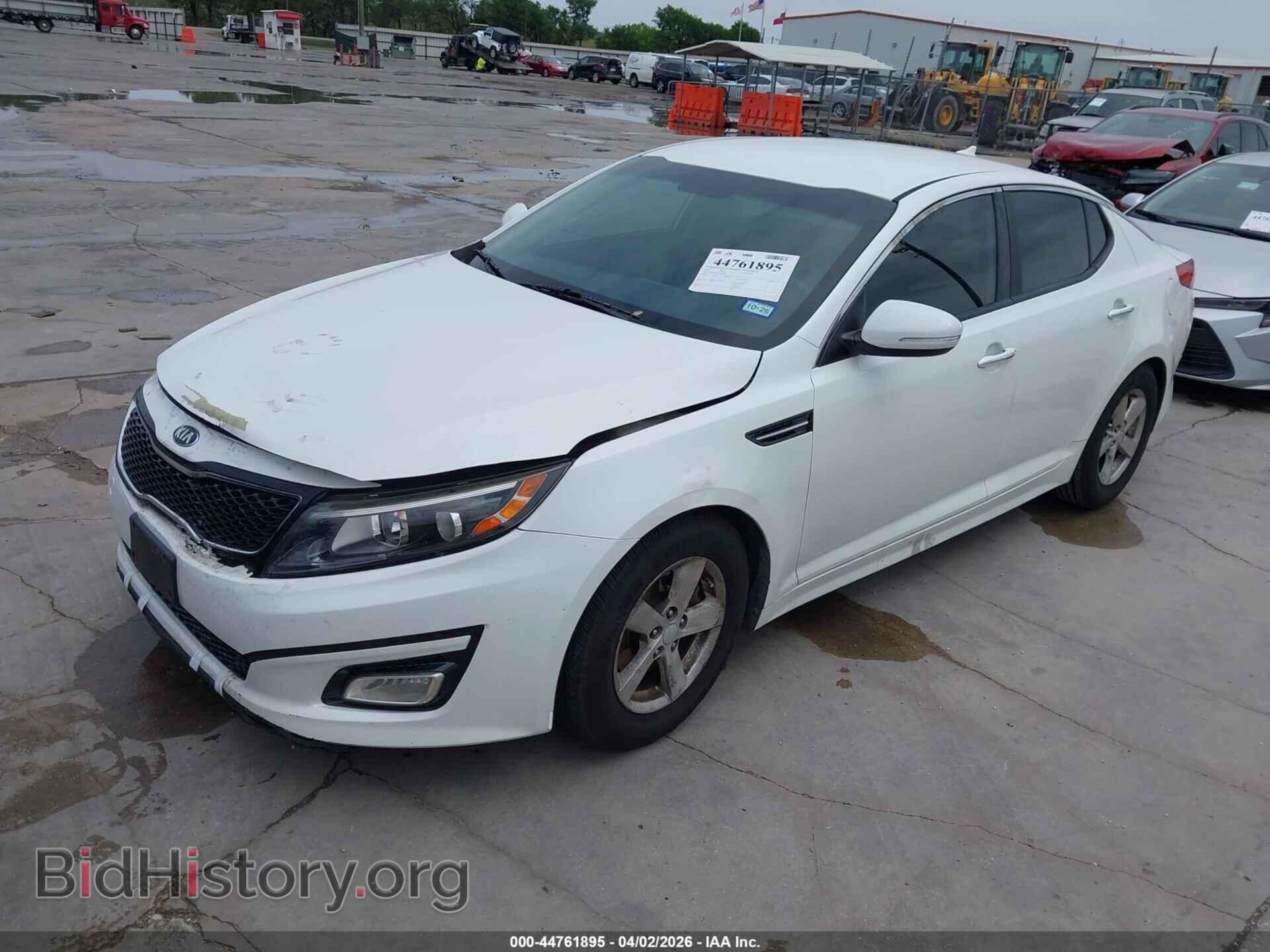 2015 KIA OPTIMA - VIN: KNAGM4A75F5663787 - Фото 2