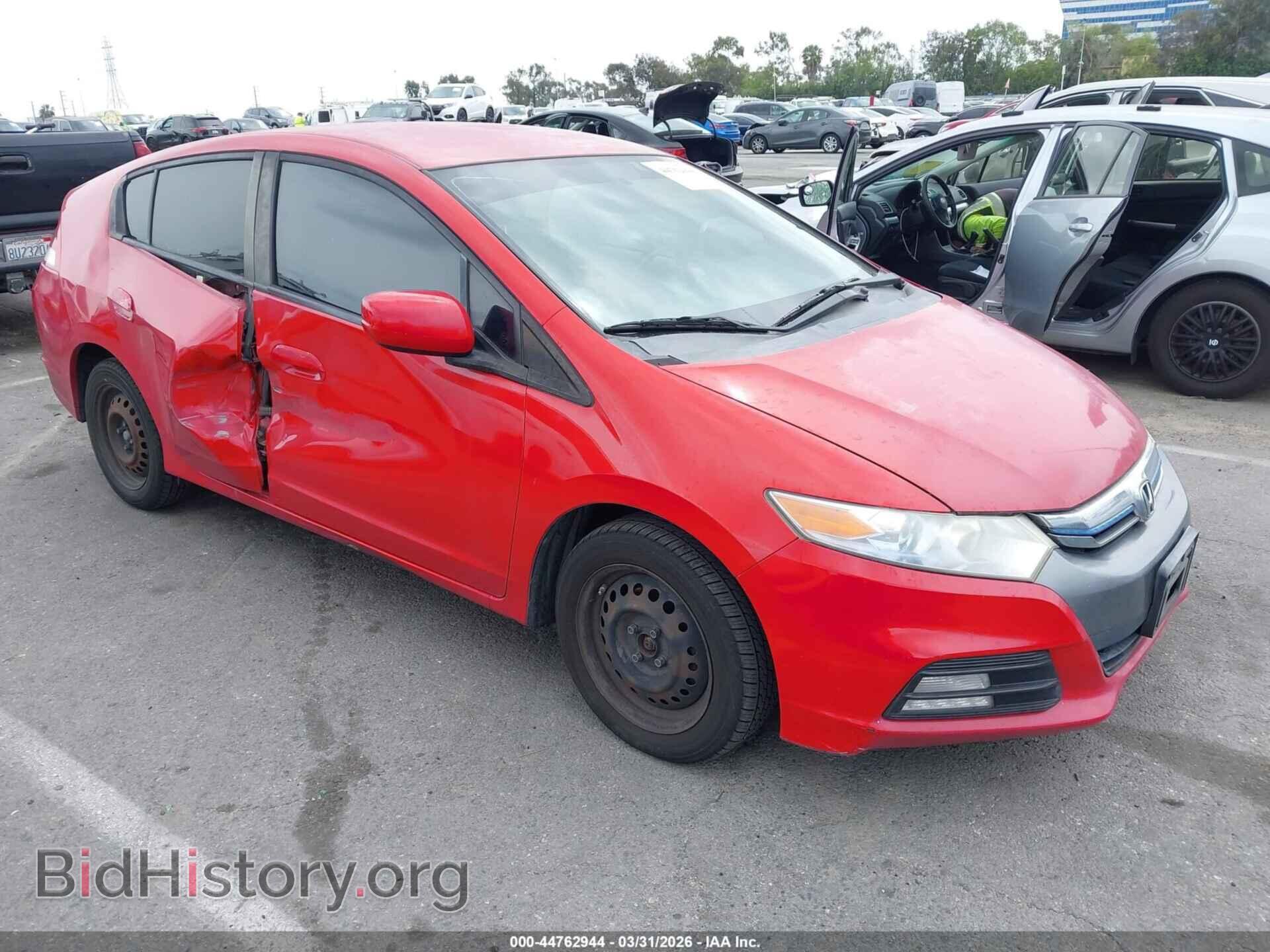 Фотография JHMZE2H39CS004686 - HONDA INSIGHT 2012