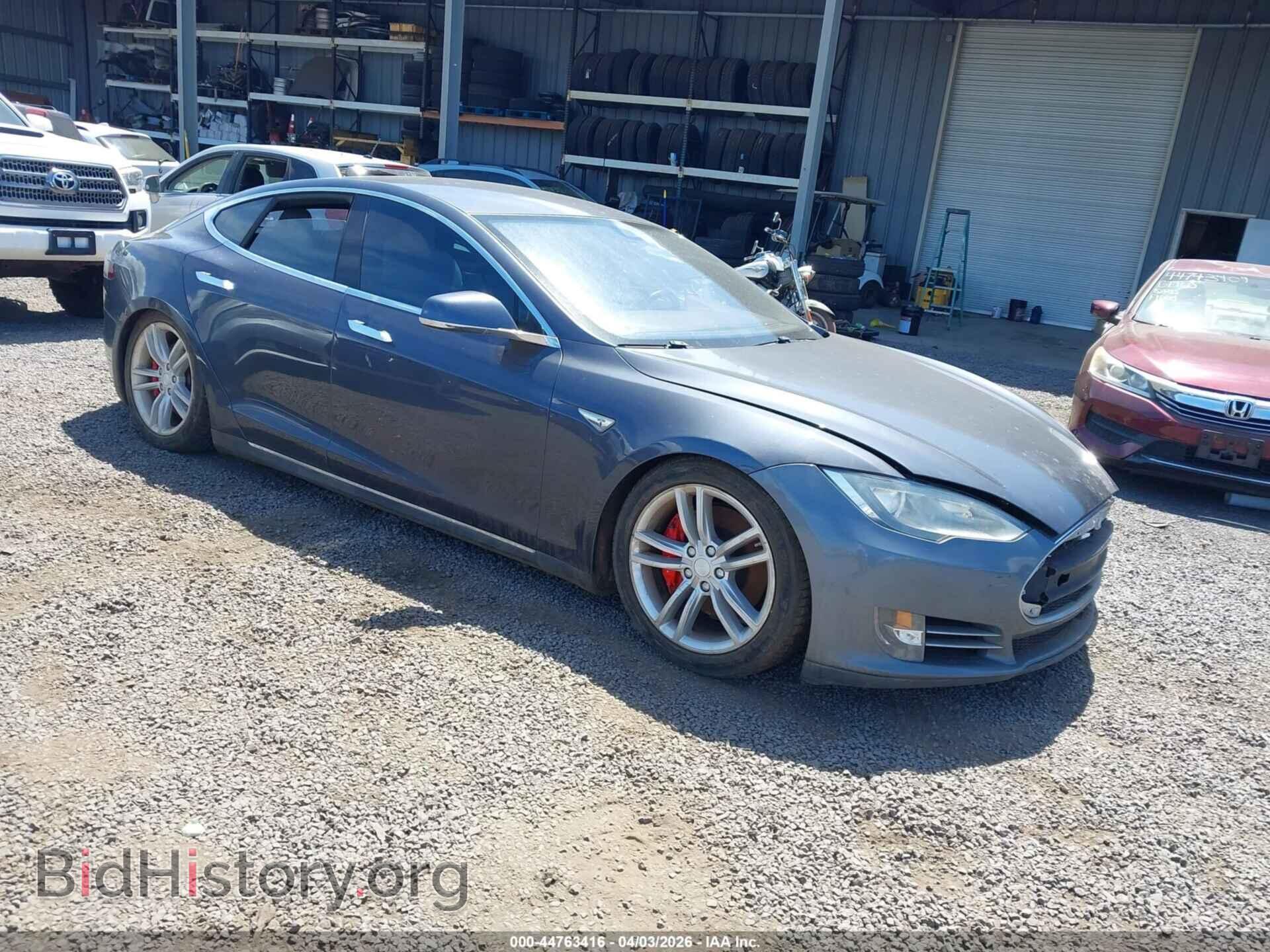 Photo 5YJSA1H45FF083955 - TESLA MODEL S 2015