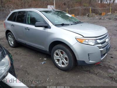 2013 Ford EDGE SE, серебристый — VIN 2FMDK4GC0DBE29660, IAAI