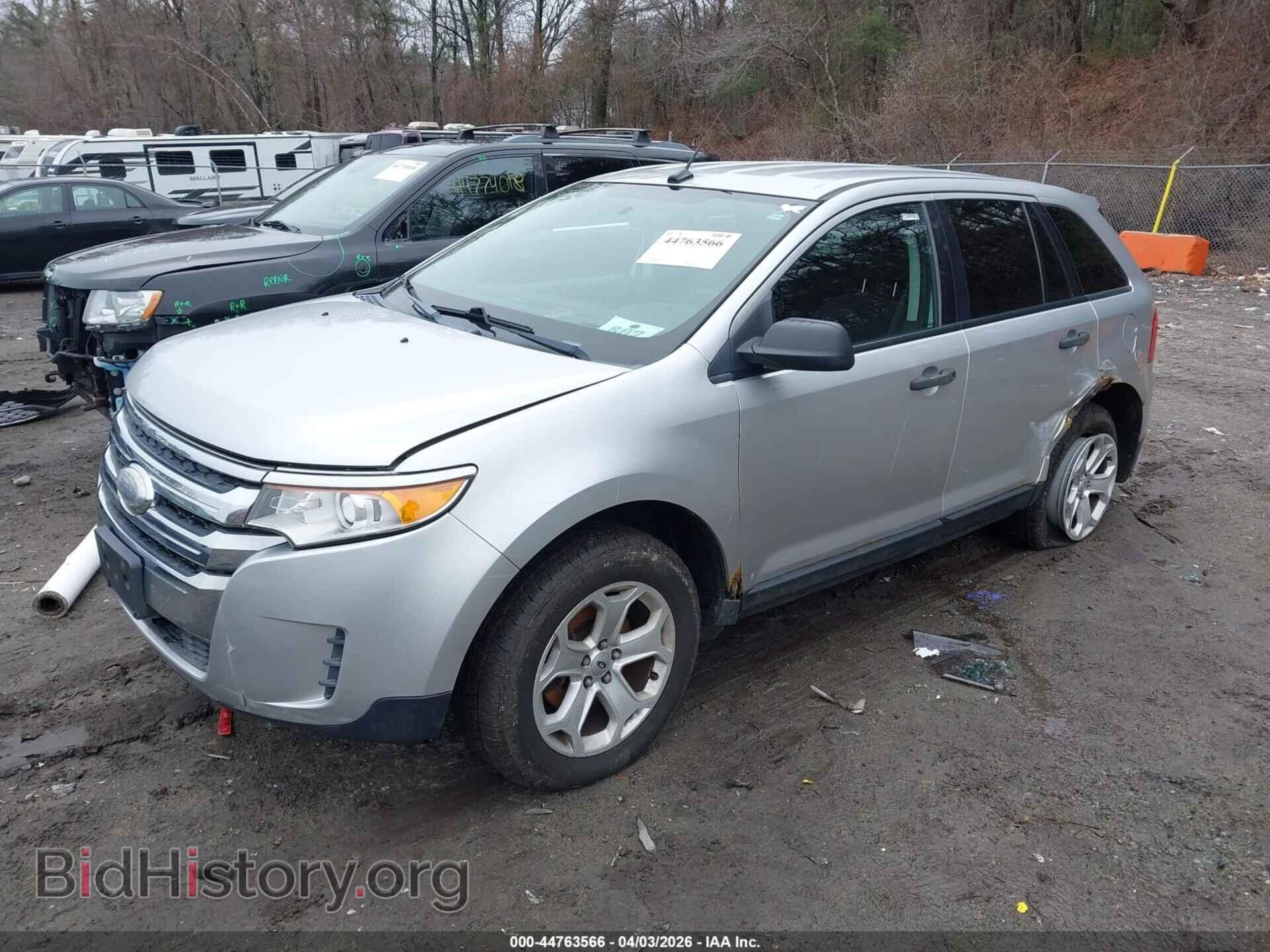 2013 FORD EDGE - VIN: 2FMDK4GC0DBE29660 - Фото 2