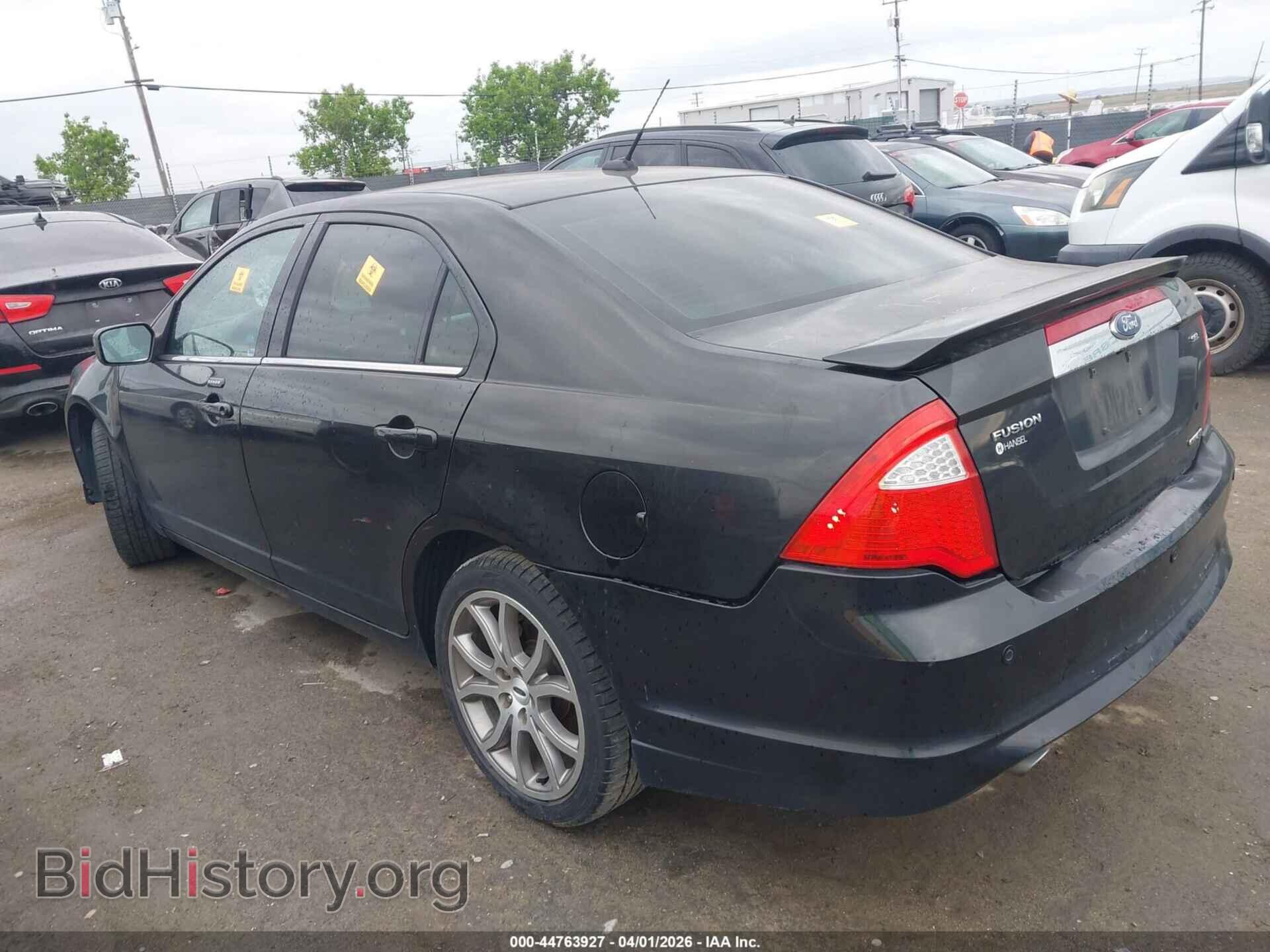 2012 FORD FUSION - VIN: 3FAHP0JG2CR310591 - Фото 3