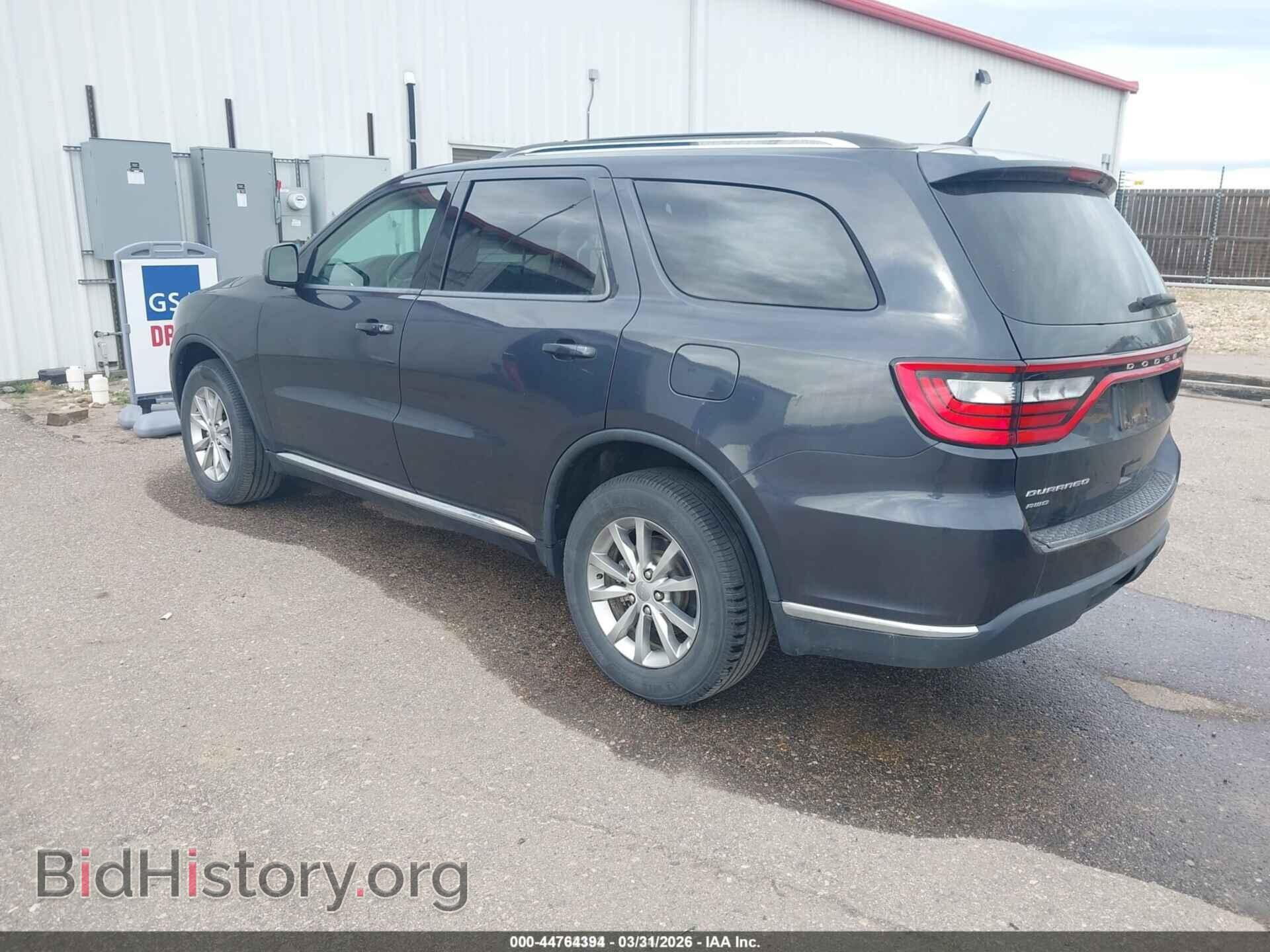 2016 DODGE DURANGO - VIN: 1C4RDJAG6GC442013 - Photo 3