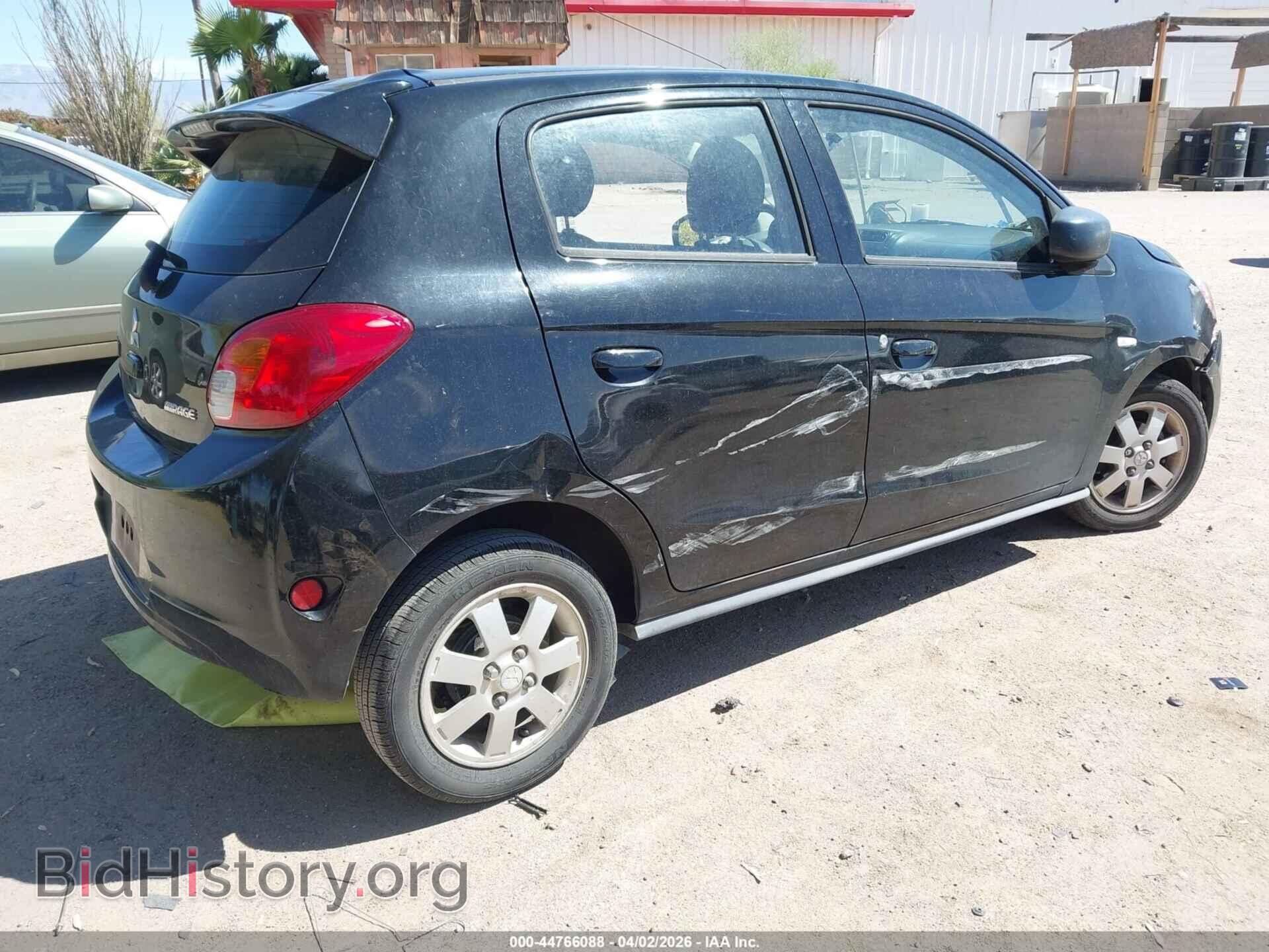 2014 MITSUBISHI MIRAGE - VIN: ML32A4HJ0EH004569 - Фото 4