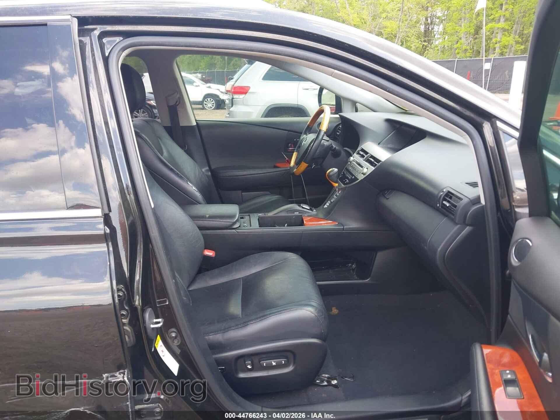 2012 LEXUS RX 350 - VIN: 2T2ZK1BA6CC086255 - Фото 5