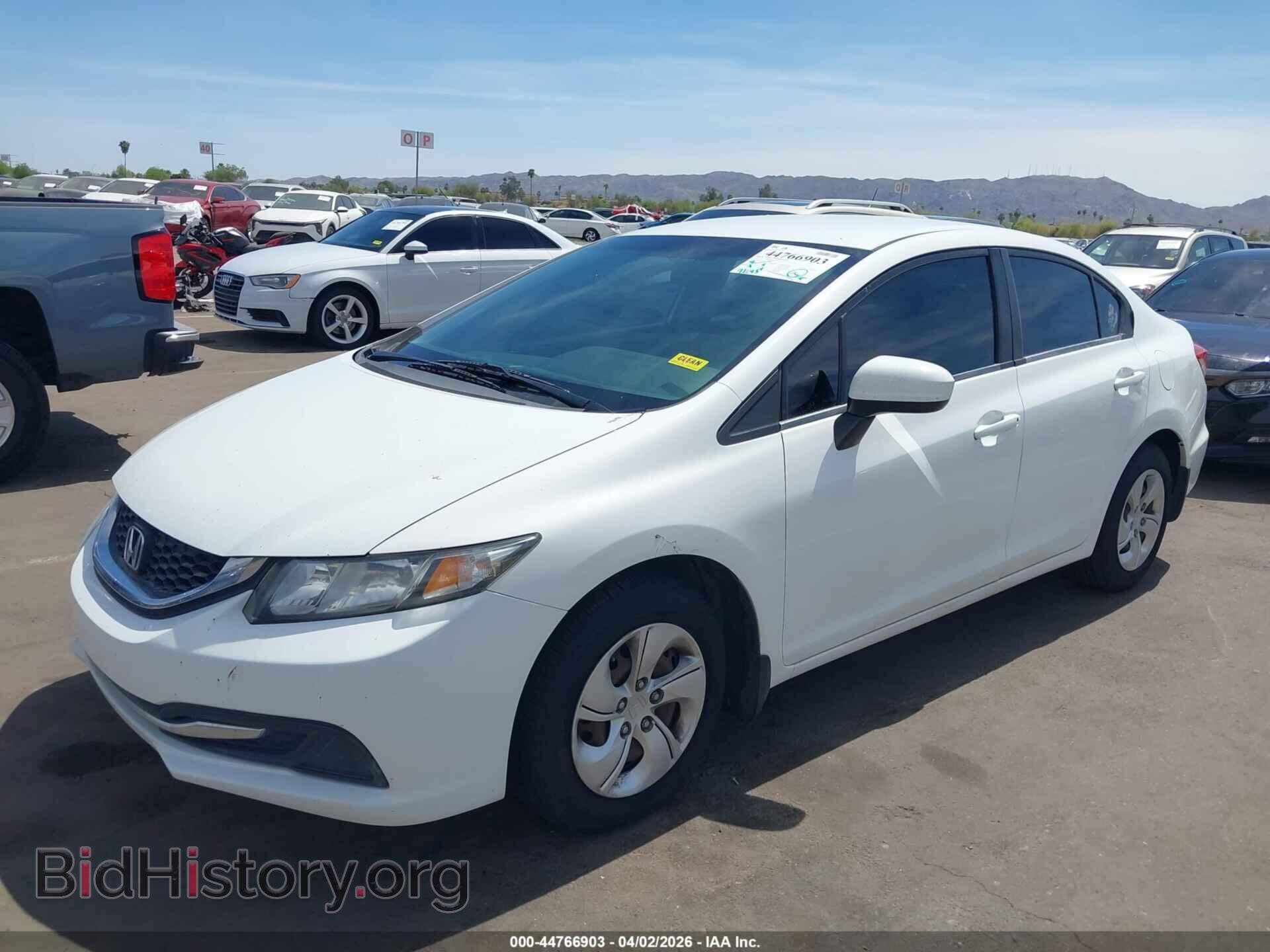 2015 HONDA CIVIC - VIN: 19XFB2F56FE009806 - Фото 2