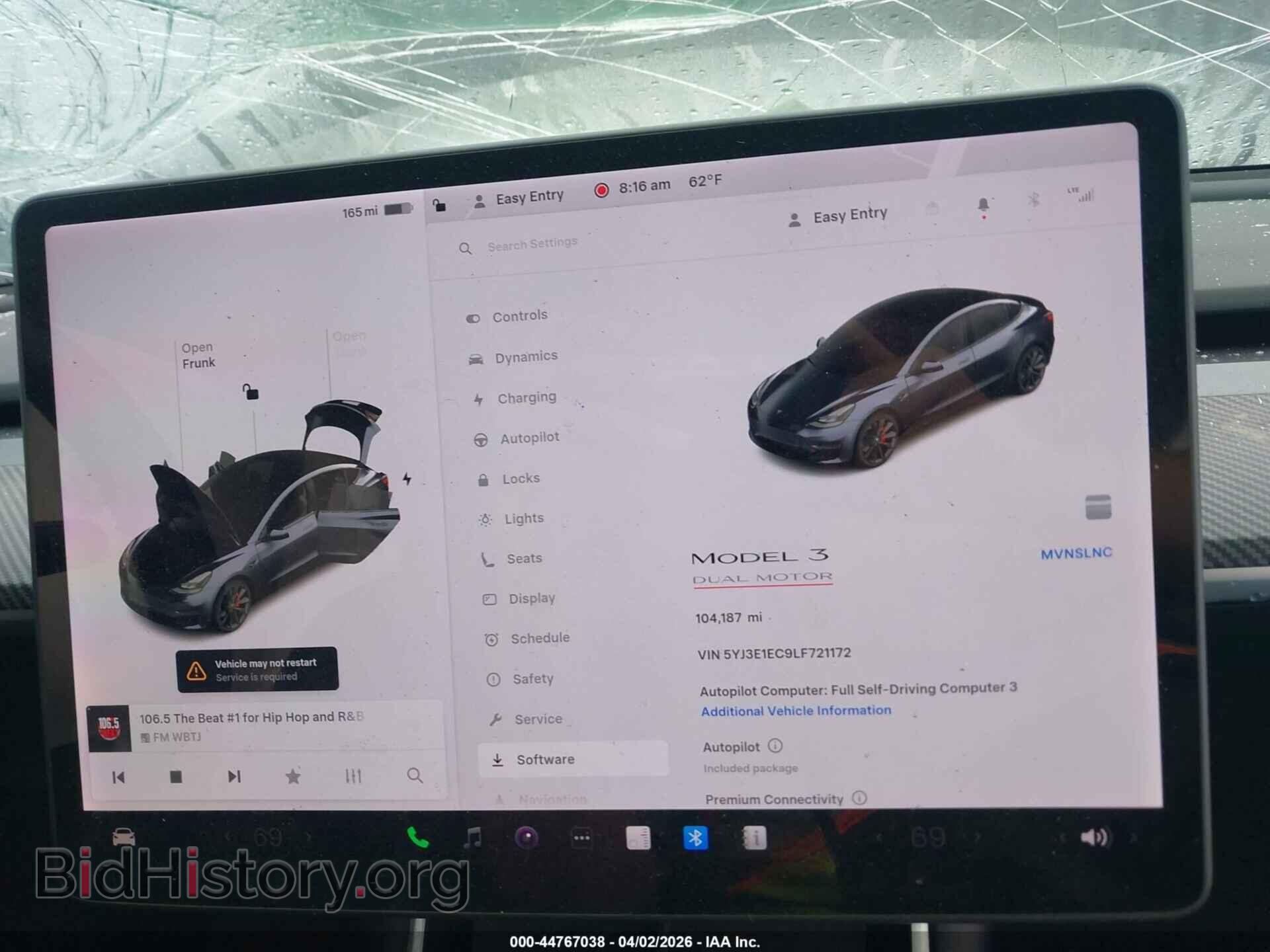 2020 TESLA MODEL 3 - VIN: 5YJ3E1EC9LF721172 - Фото 7