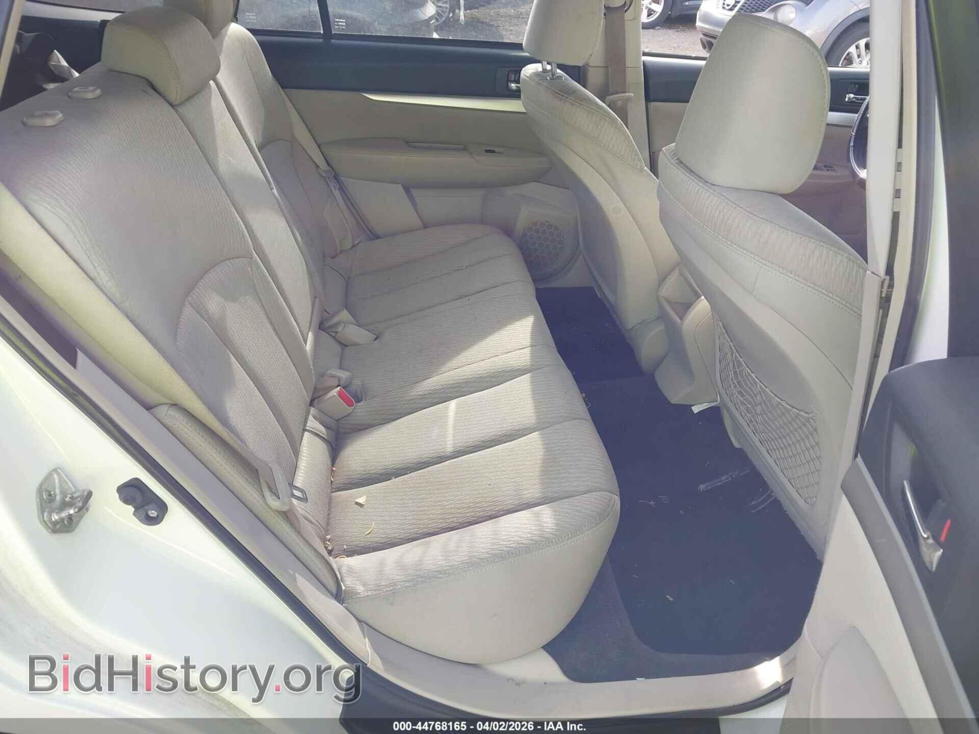 2012 SUBARU OUTBACK - VIN: 4S4BRBAC5C3245510 - Фото 8