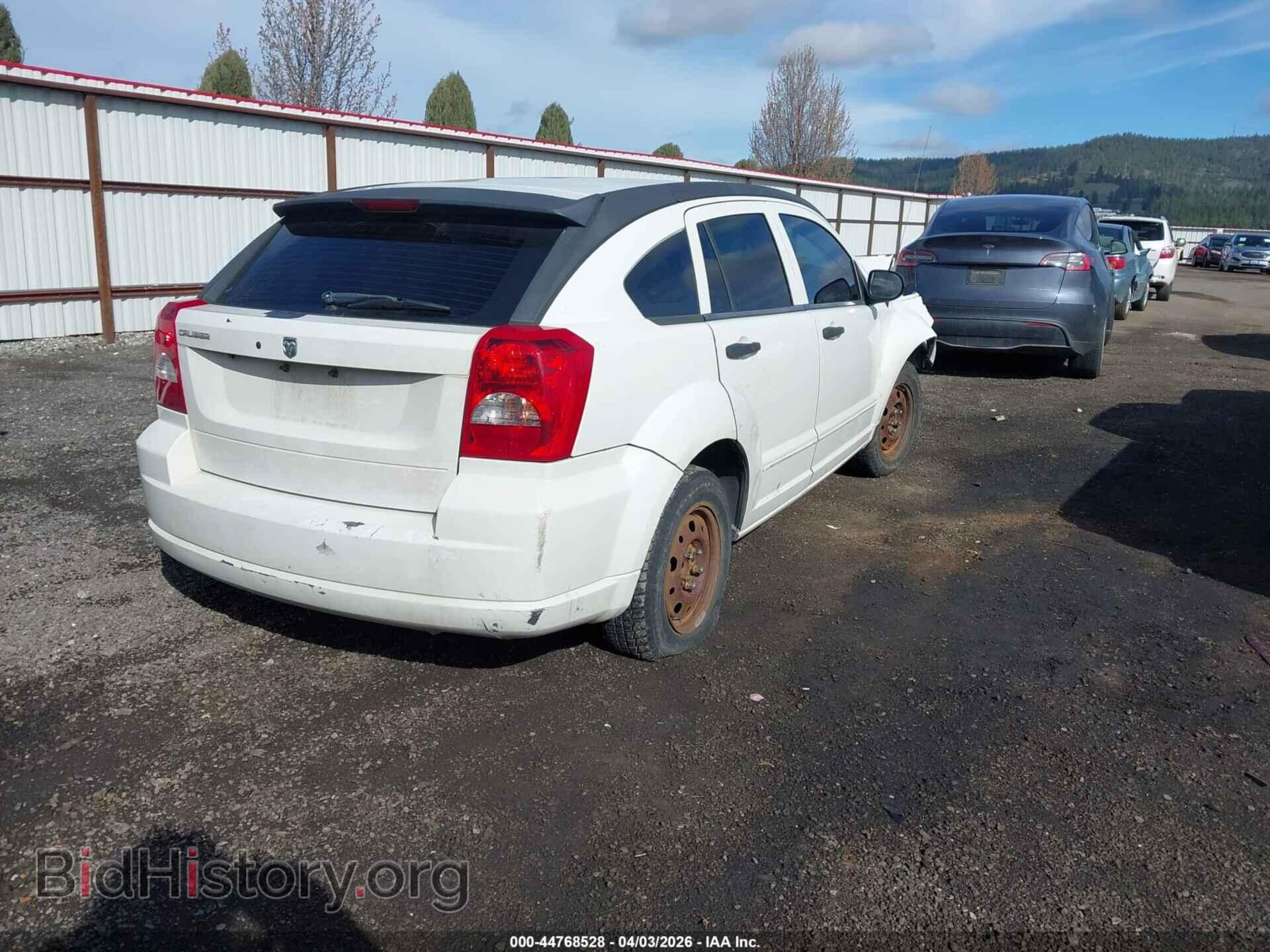 2007 DODGE CALIBER - VIN: 1B3HB28B57D284910 - Фото 4