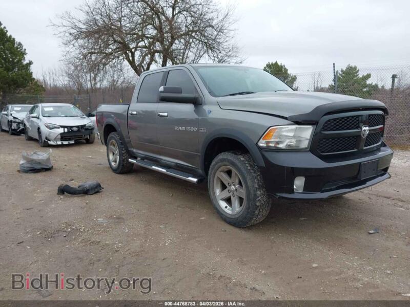 2012 RAM 1500 SLT (VIN 1C6RD7LT6CS271980) — фото 1 из 18, IAAI, повреждение: задняя часть