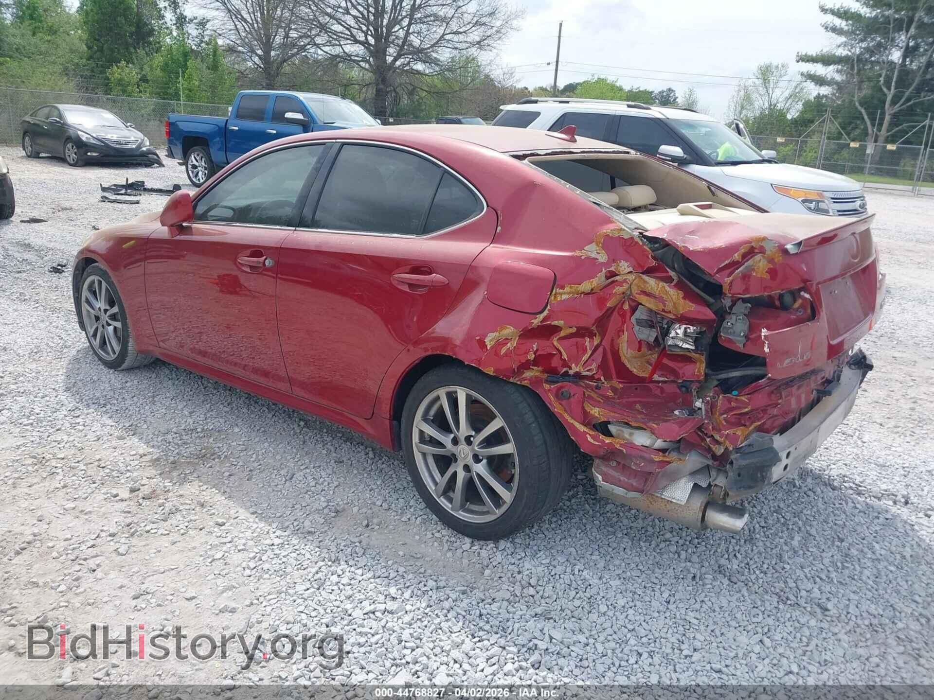 2008 LEXUS IS 350 - VIN: JTHBE262685020264 - Фото 3