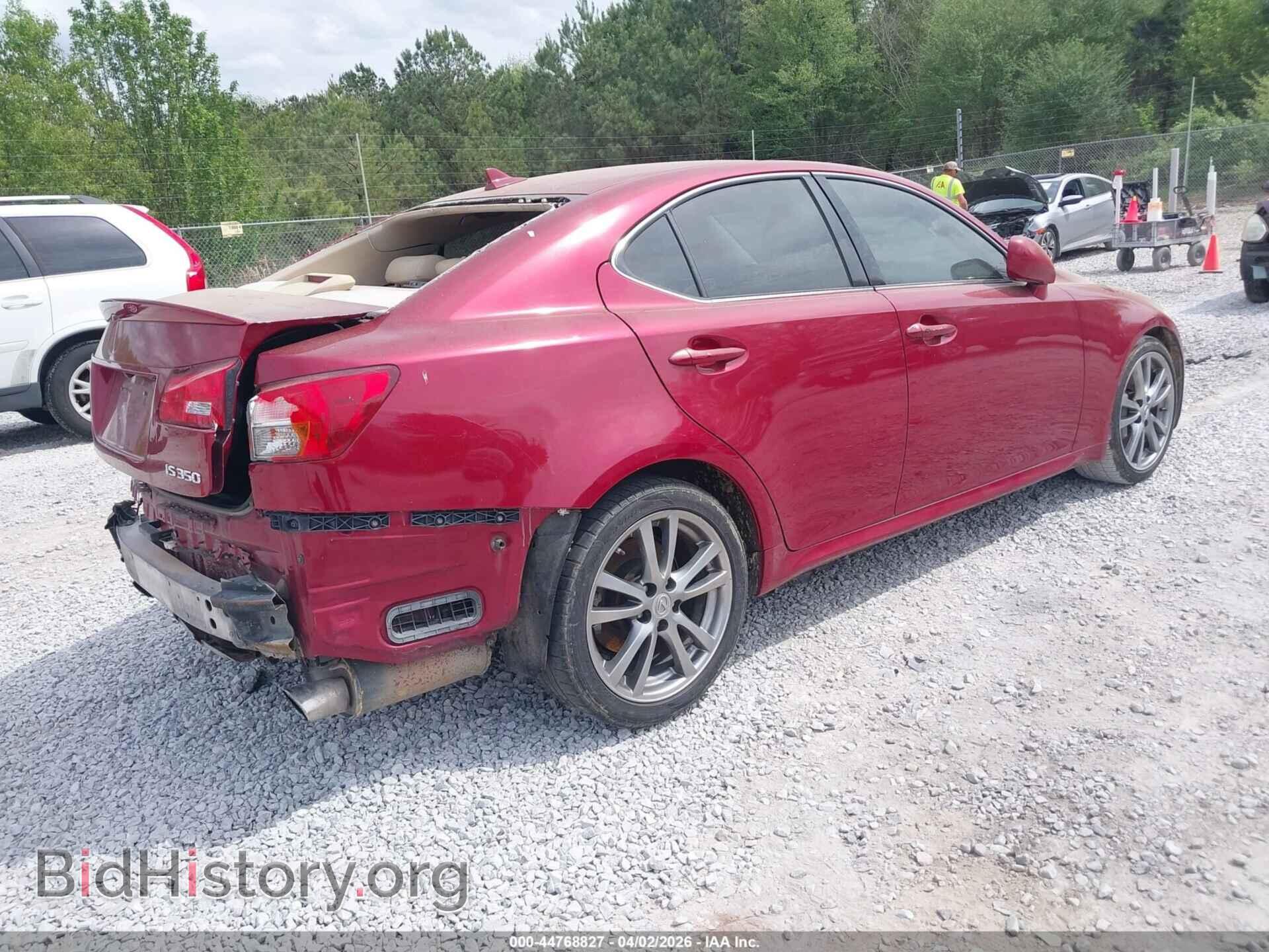 2008 LEXUS IS 350 - VIN: JTHBE262685020264 - Фото 4