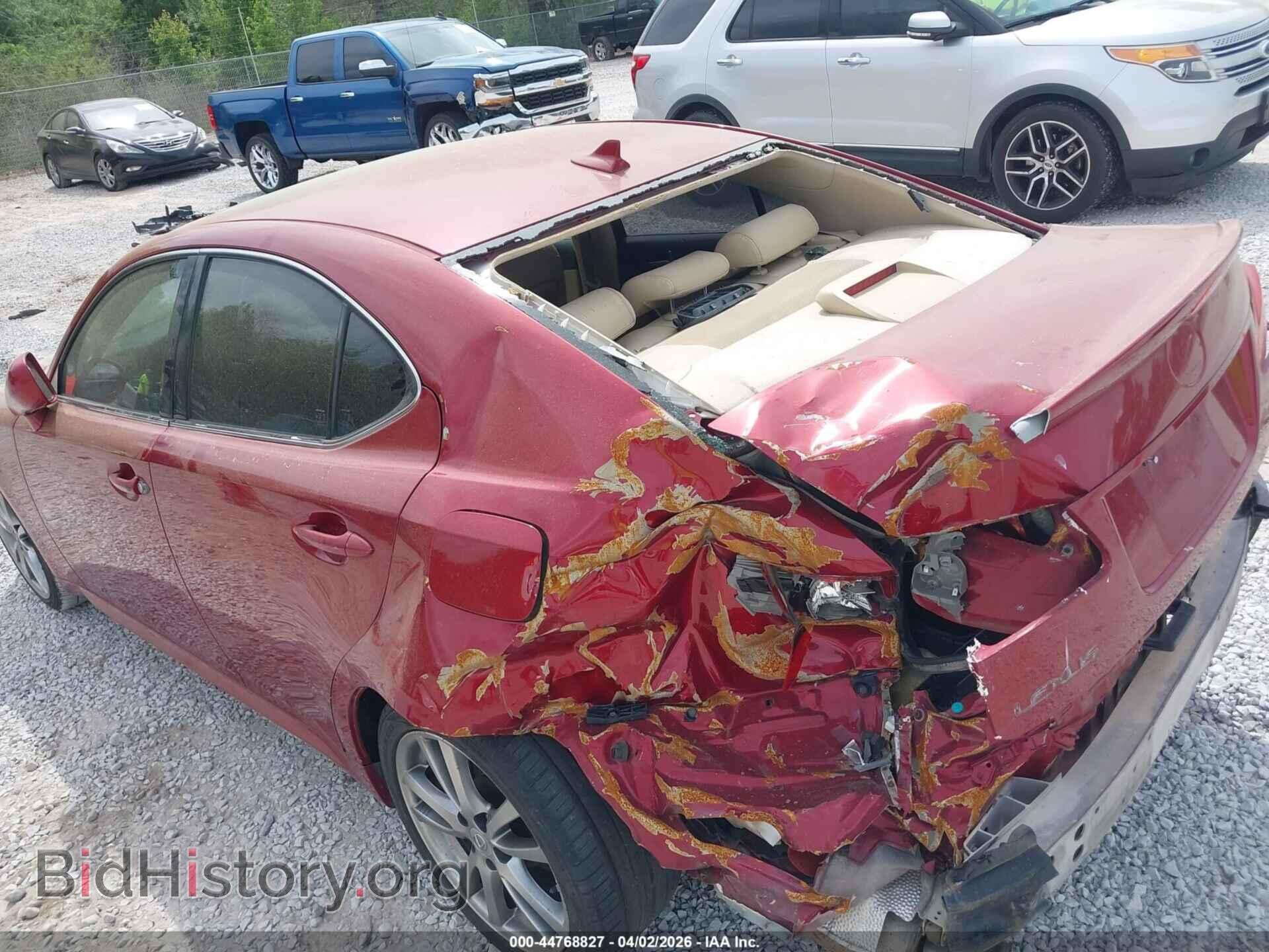 2008 LEXUS IS 350 - VIN: JTHBE262685020264 - Фото 6