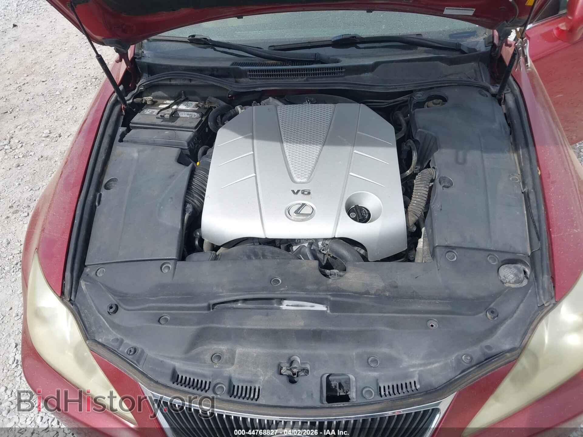 2008 LEXUS IS 350 - VIN: JTHBE262685020264 - Фото 10