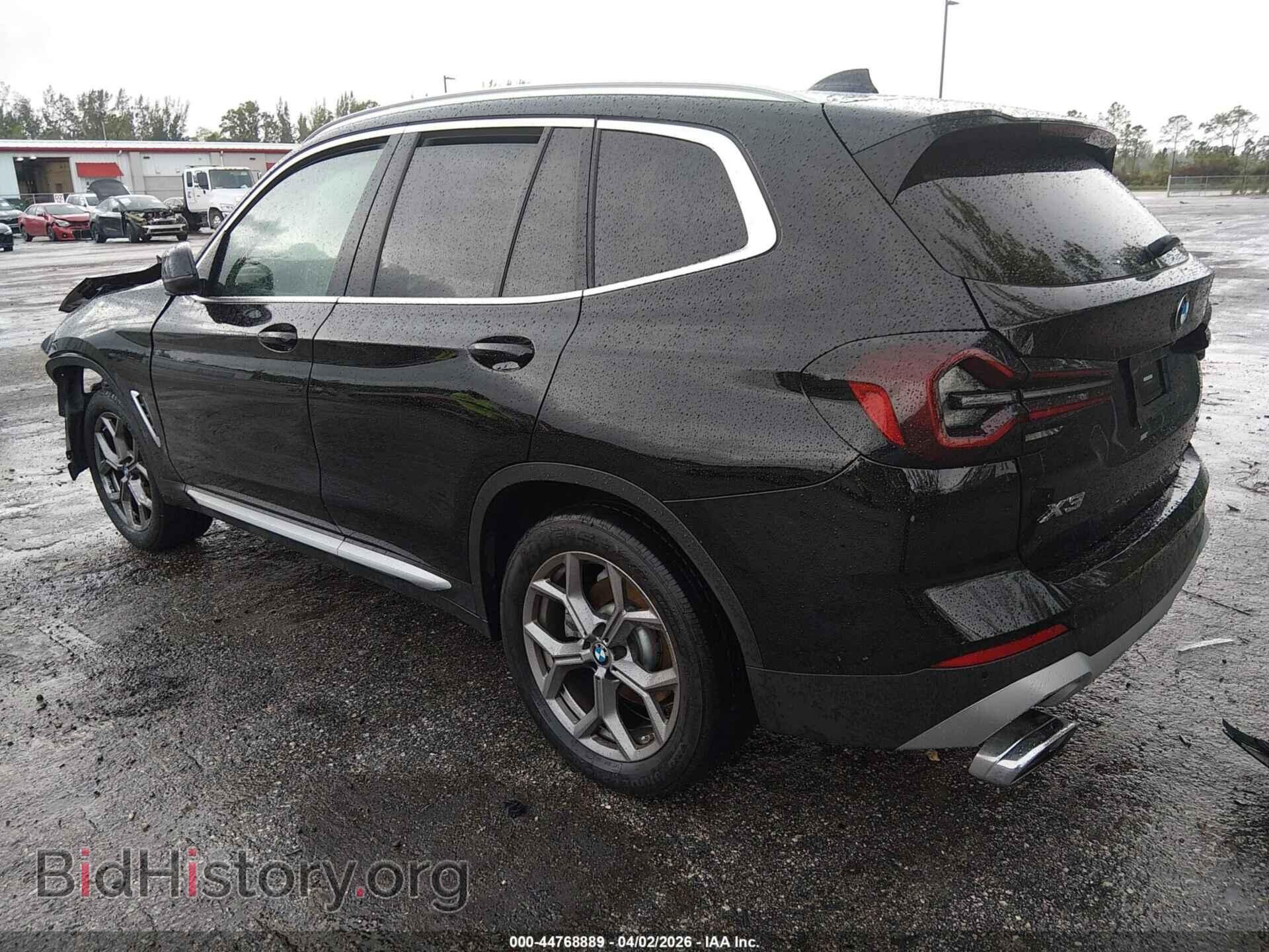 2022 BMW X3 - VIN: 5UX53DP04N9M93466 - Фото 3