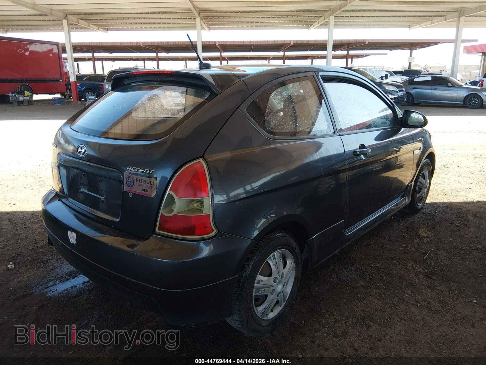2008 HYUNDAI ACCENT - VIN: KMHCM36C18U104016 - Фото 4