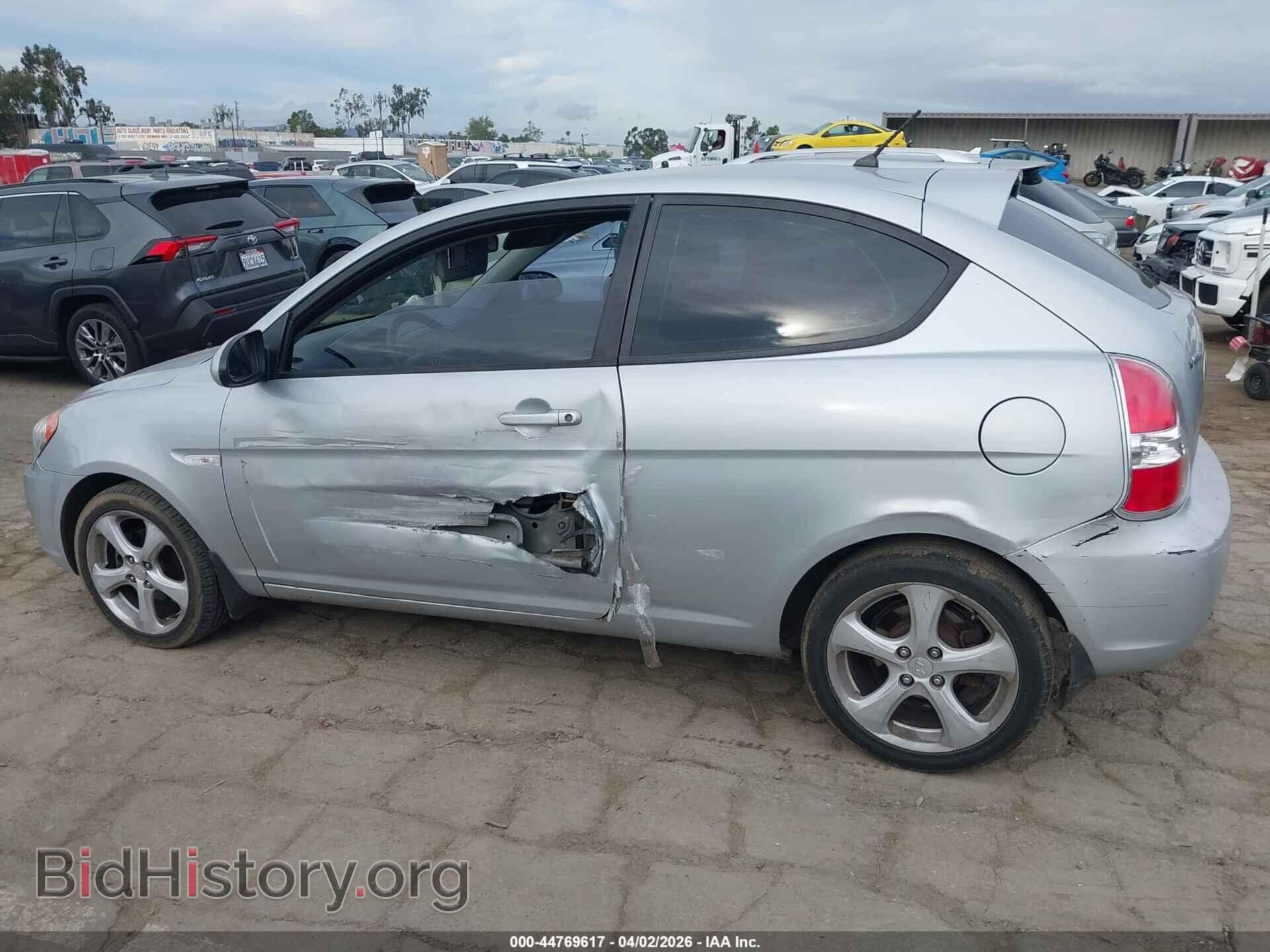 2007 HYUNDAI ACCENT - VIN: KMHCN36C47U028738 - Фото 14