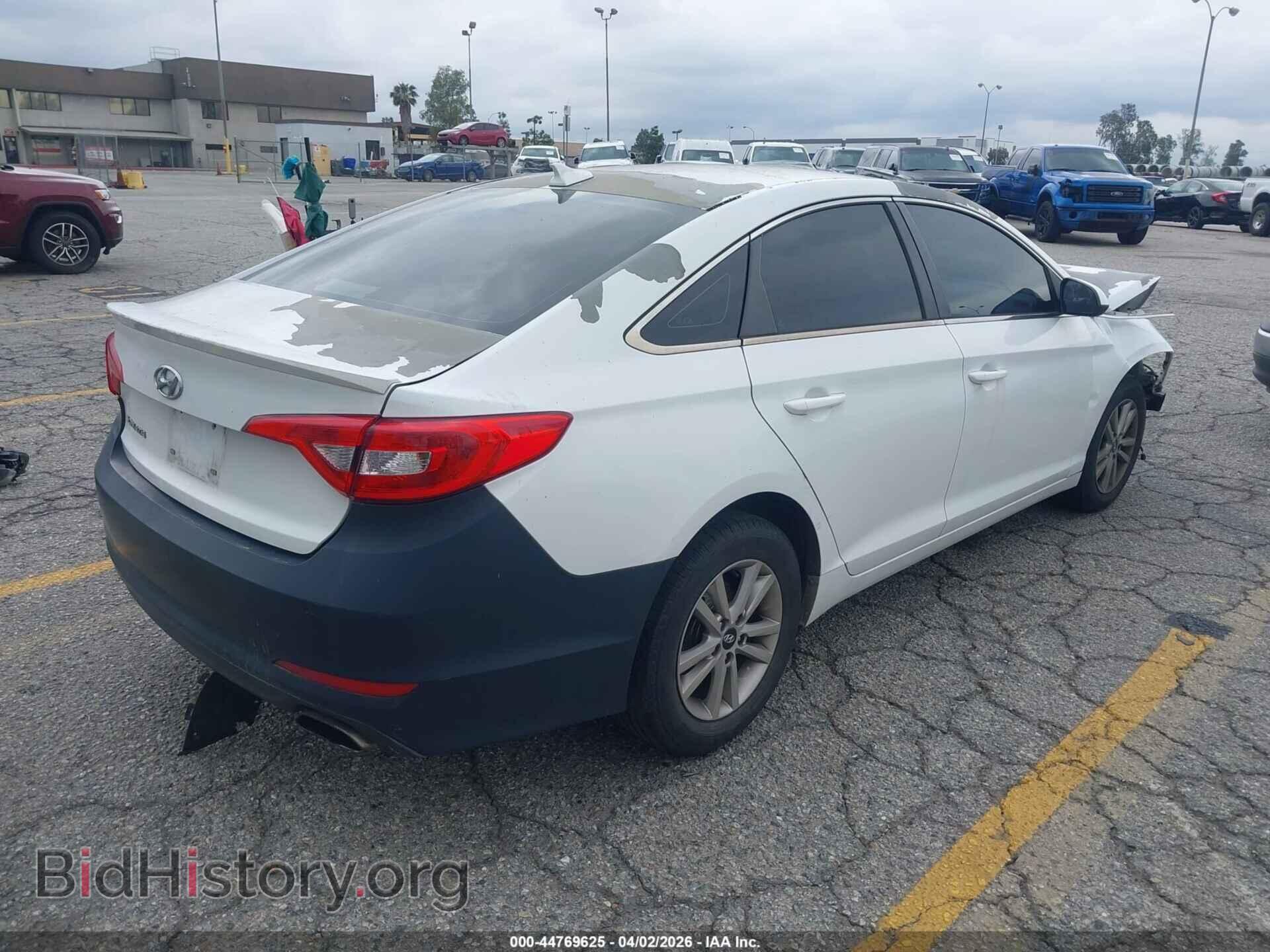 2015 HYUNDAI SONATA - VIN: 5NPE24AF8FH014105 - Фото 4