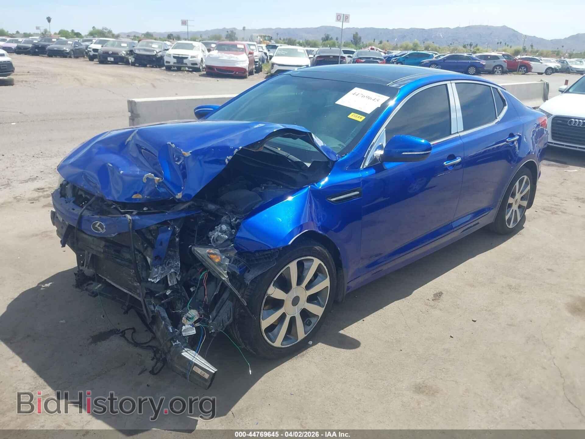 2013 KIA OPTIMA - VIN: 5XXGR4A68DG131308 - Фото 2