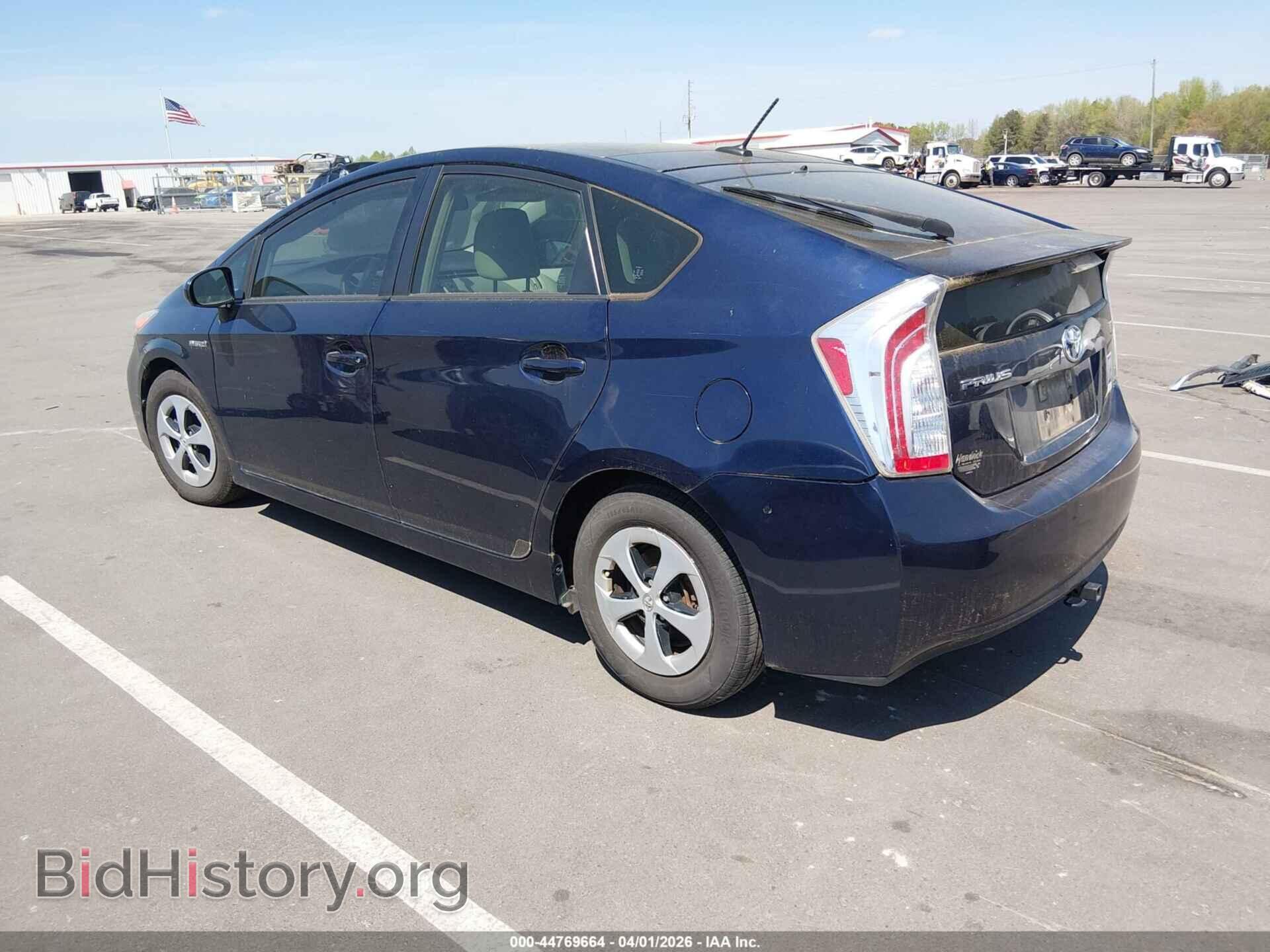 2013 TOYOTA PRIUS - VIN: JTDKN3DU7D1701577 - Фото 3